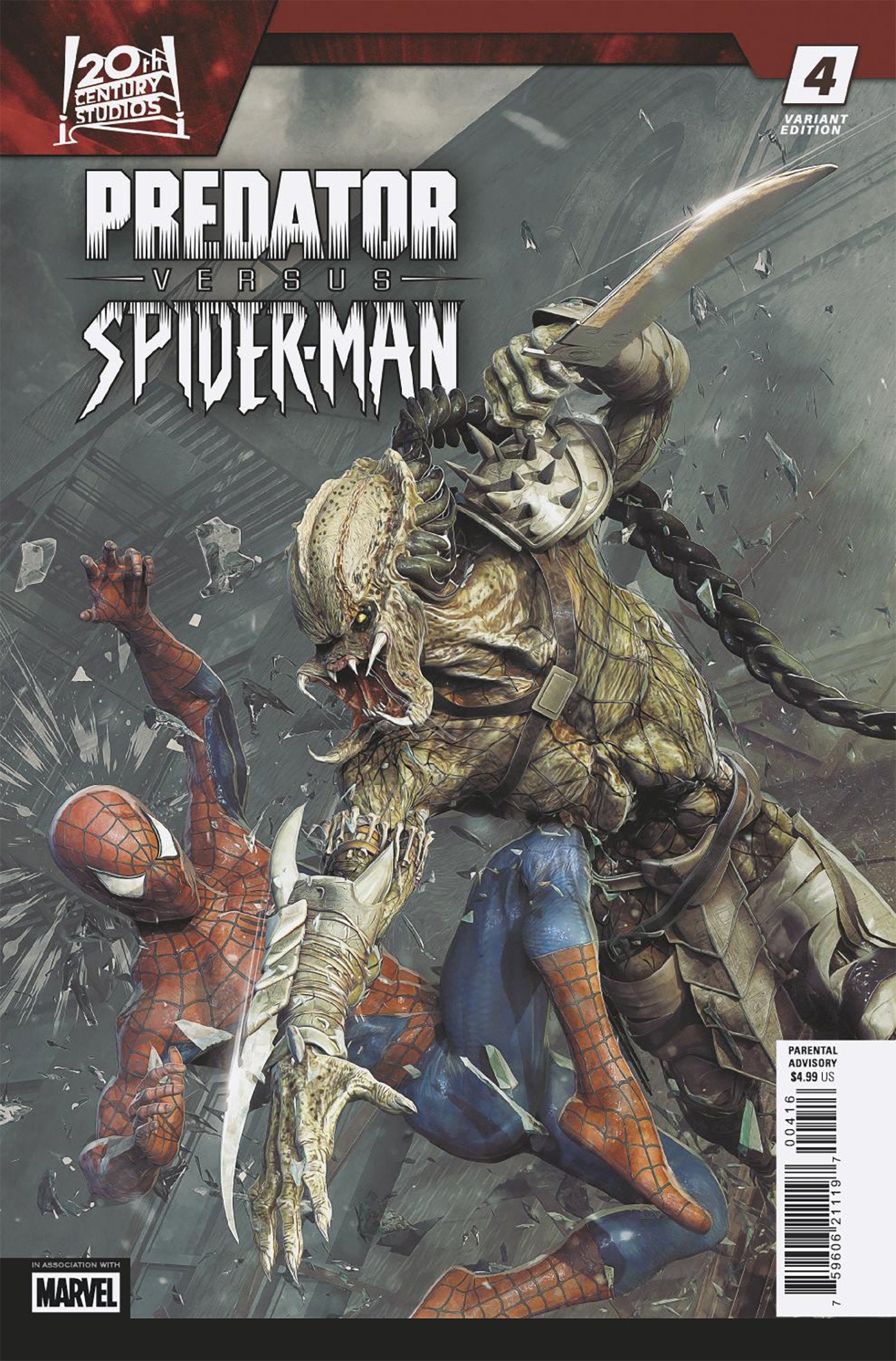 Predator vs. Spider-Man #4 Bjorn Barends Variant | Dragon's Lair Comics and Fantasy Houston TX
