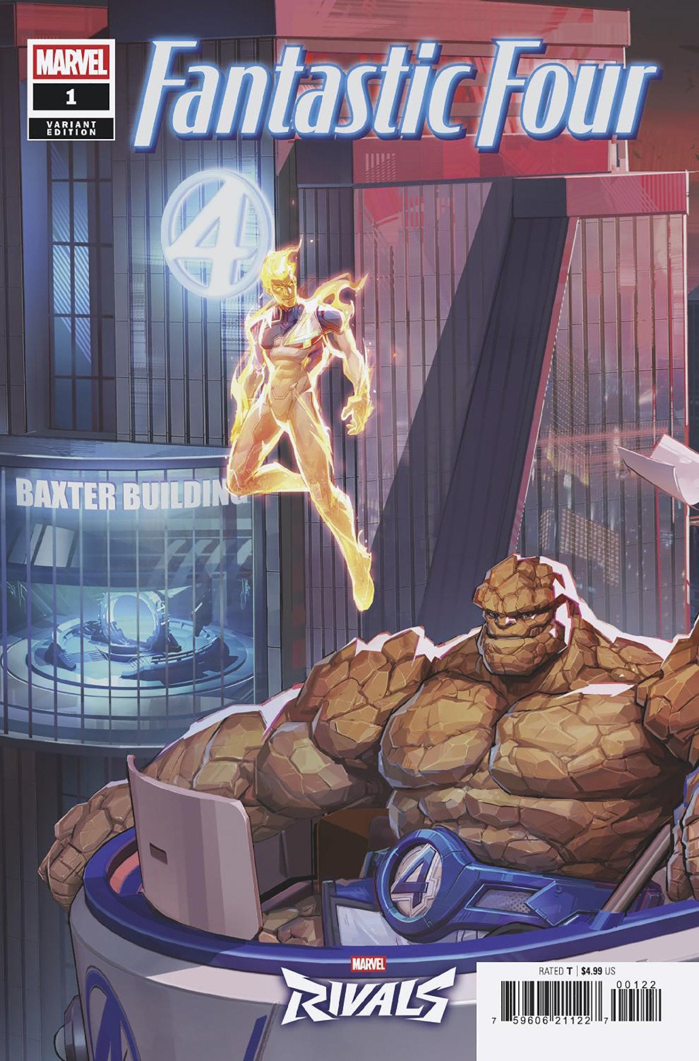 Fantastic Four #1 Netease Games Marvel Rivals 2-Part Connecting Variant | Dragon's Lair Comics and Fantasy Houston TX