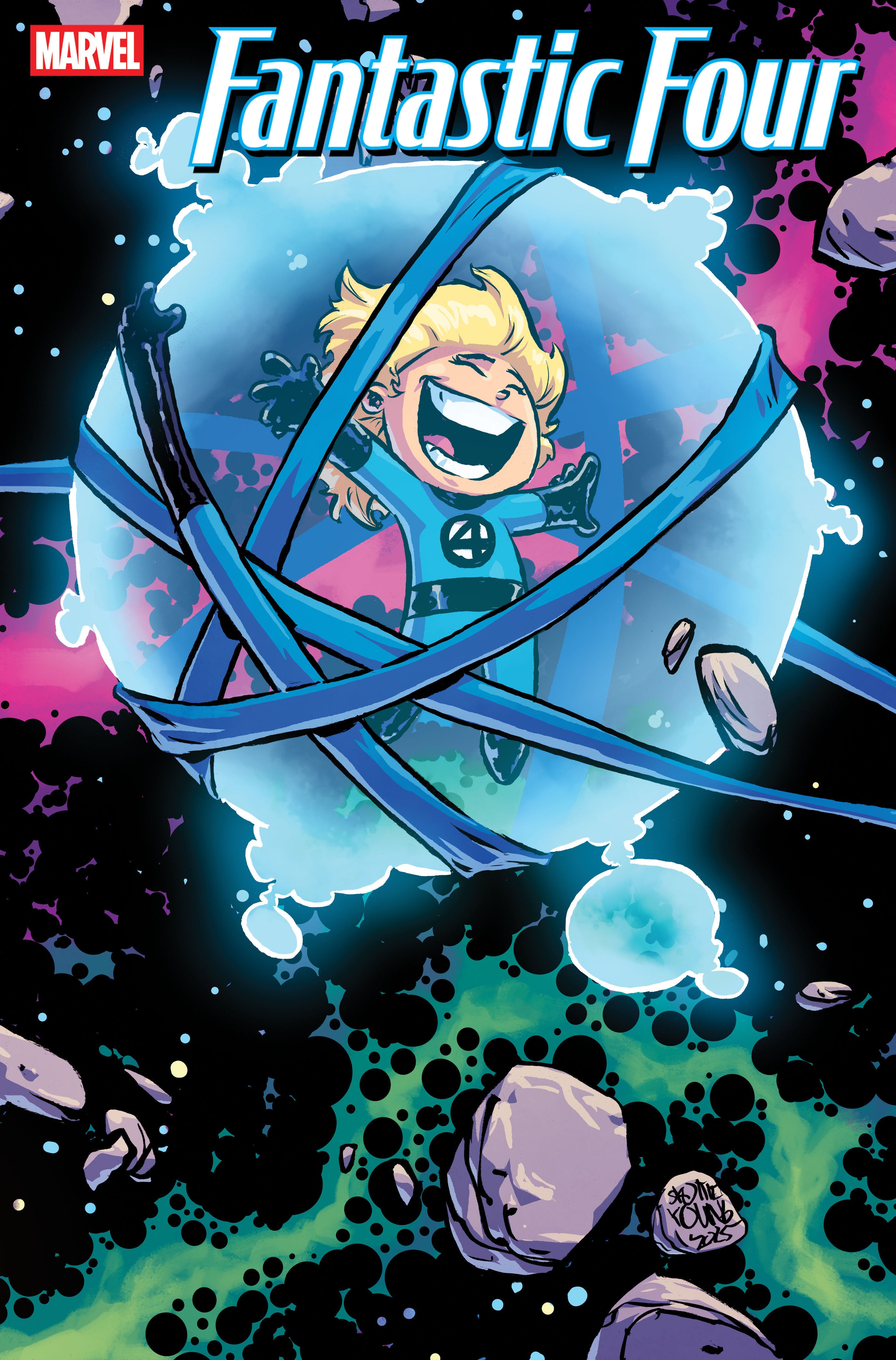 Fantastic Four #2 Skottie Young 5-Part Connecting Variant | Dragon's Lair Comics and Fantasy Houston TX