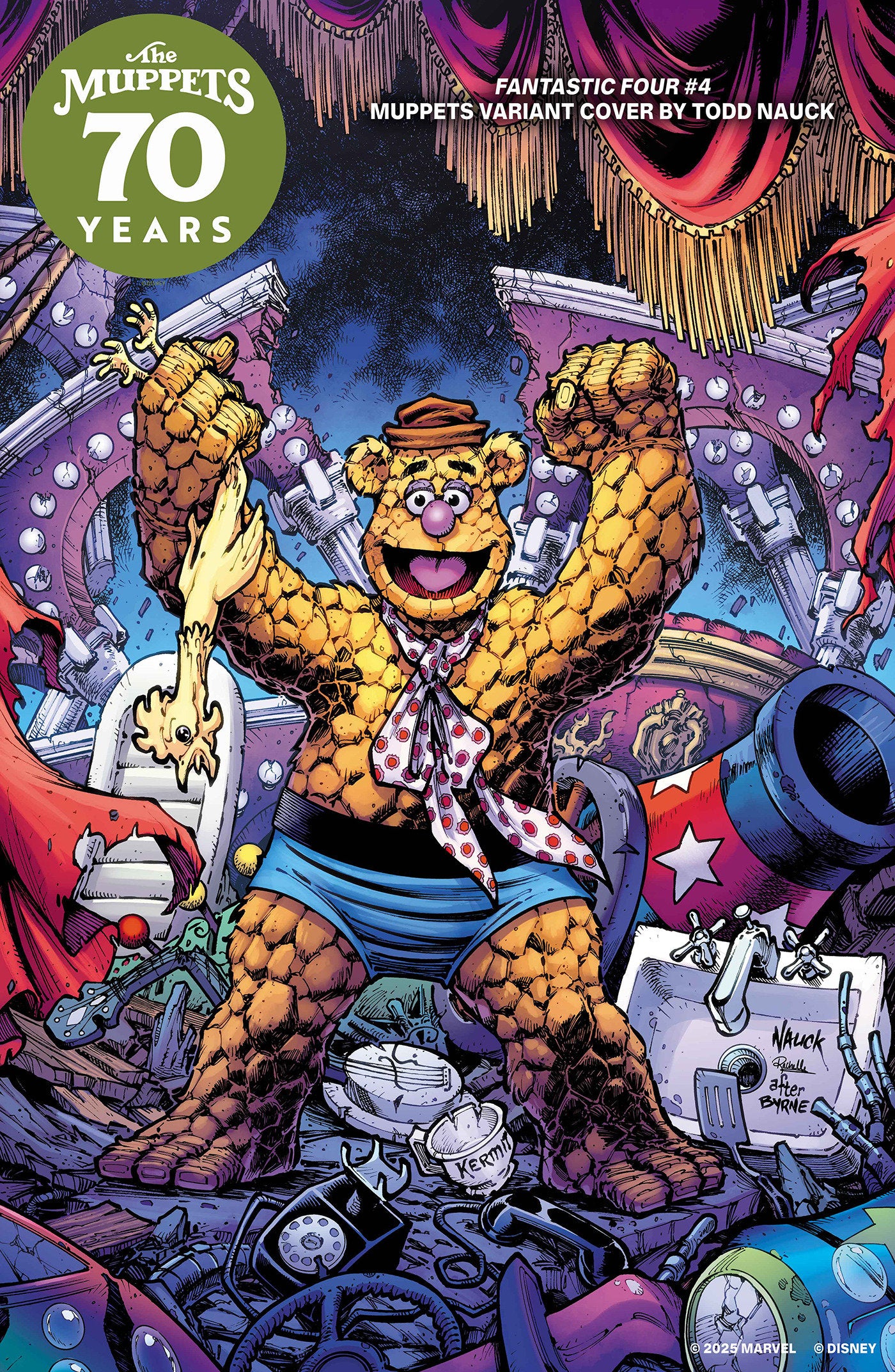 Fantastic Four #4 Todd Nauck Muppets Variant | Dragon's Lair Comics and Fantasy Houston TX