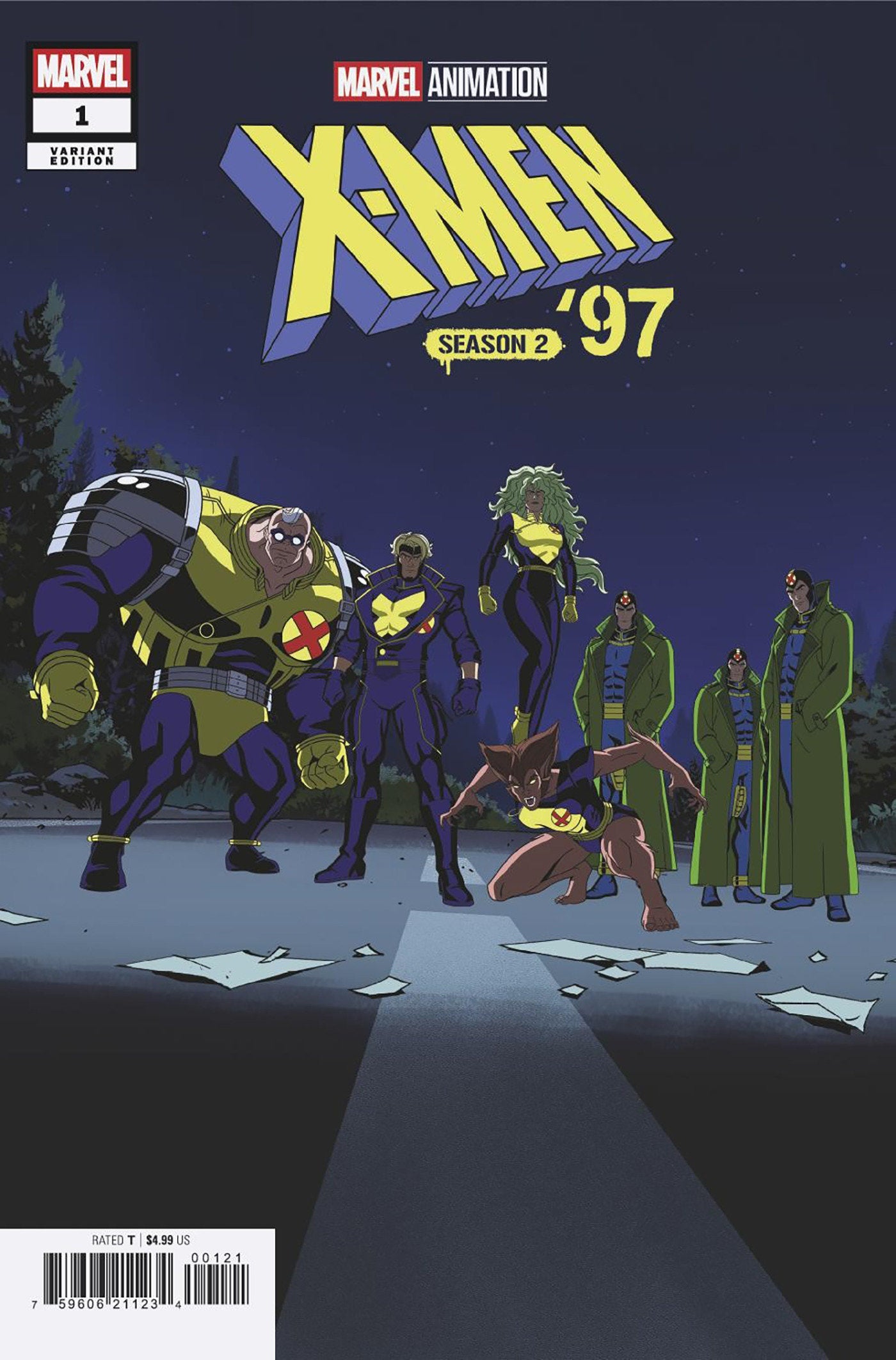 X-Men '97: Season Two #1 Marvel Animation Variant | Odin's Place