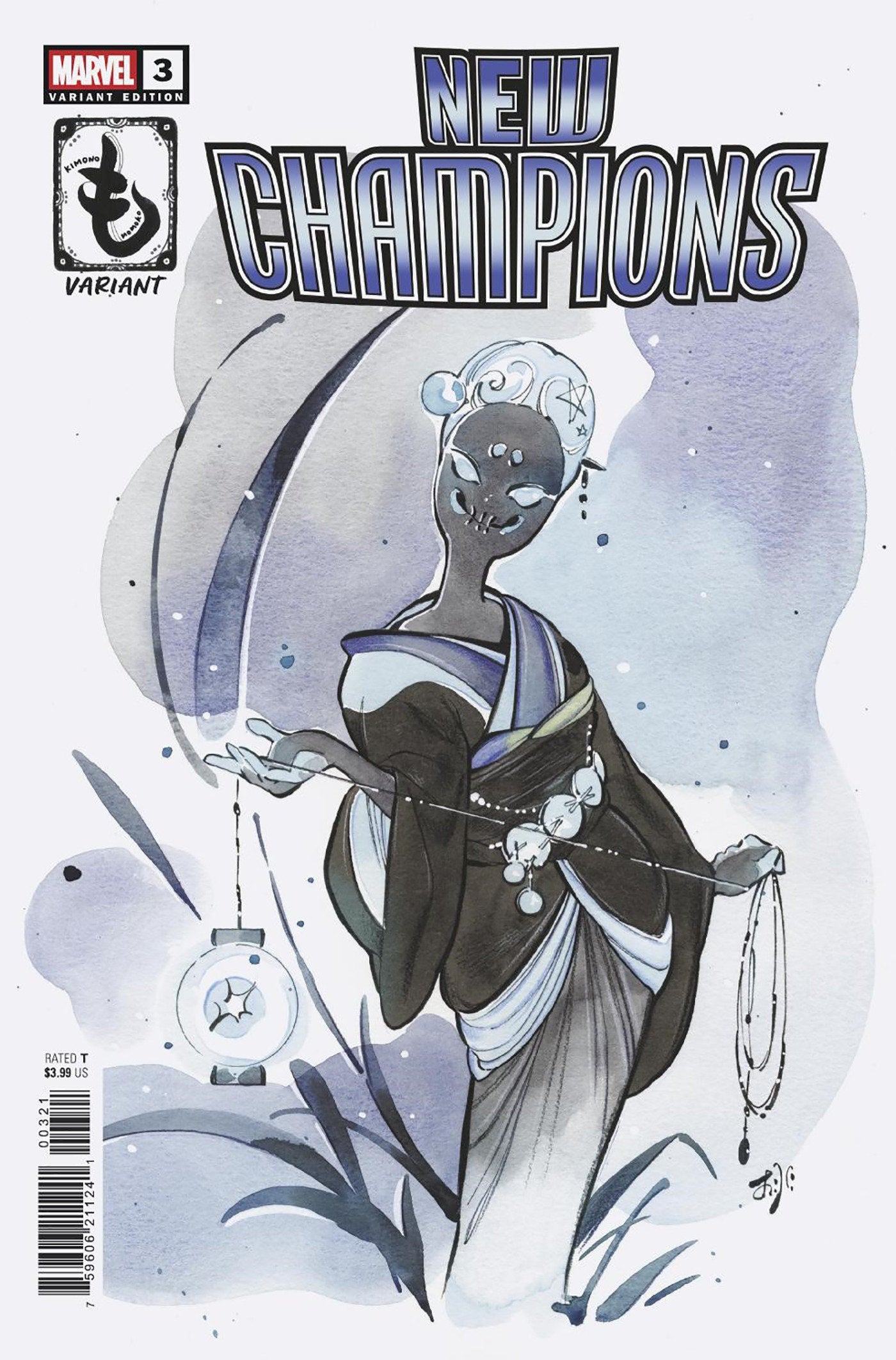 New Champions #3 Peach Momoko Kimono Variant | Dragon's Lair Comics and Fantasy Houston TX