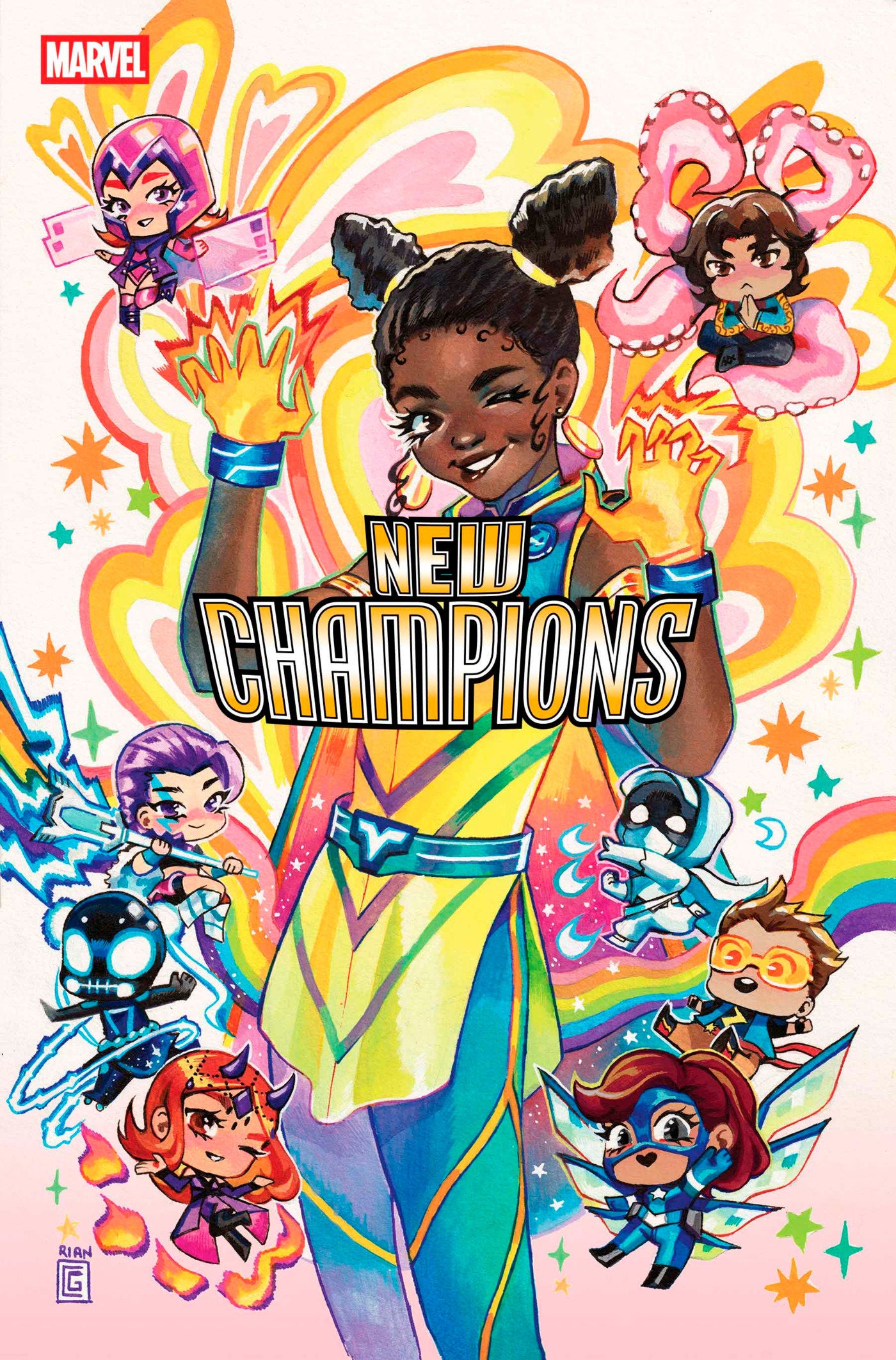 New Champions #4 Rian Gonzales Variant | Dragon's Lair Comics and Fantasy Houston TX