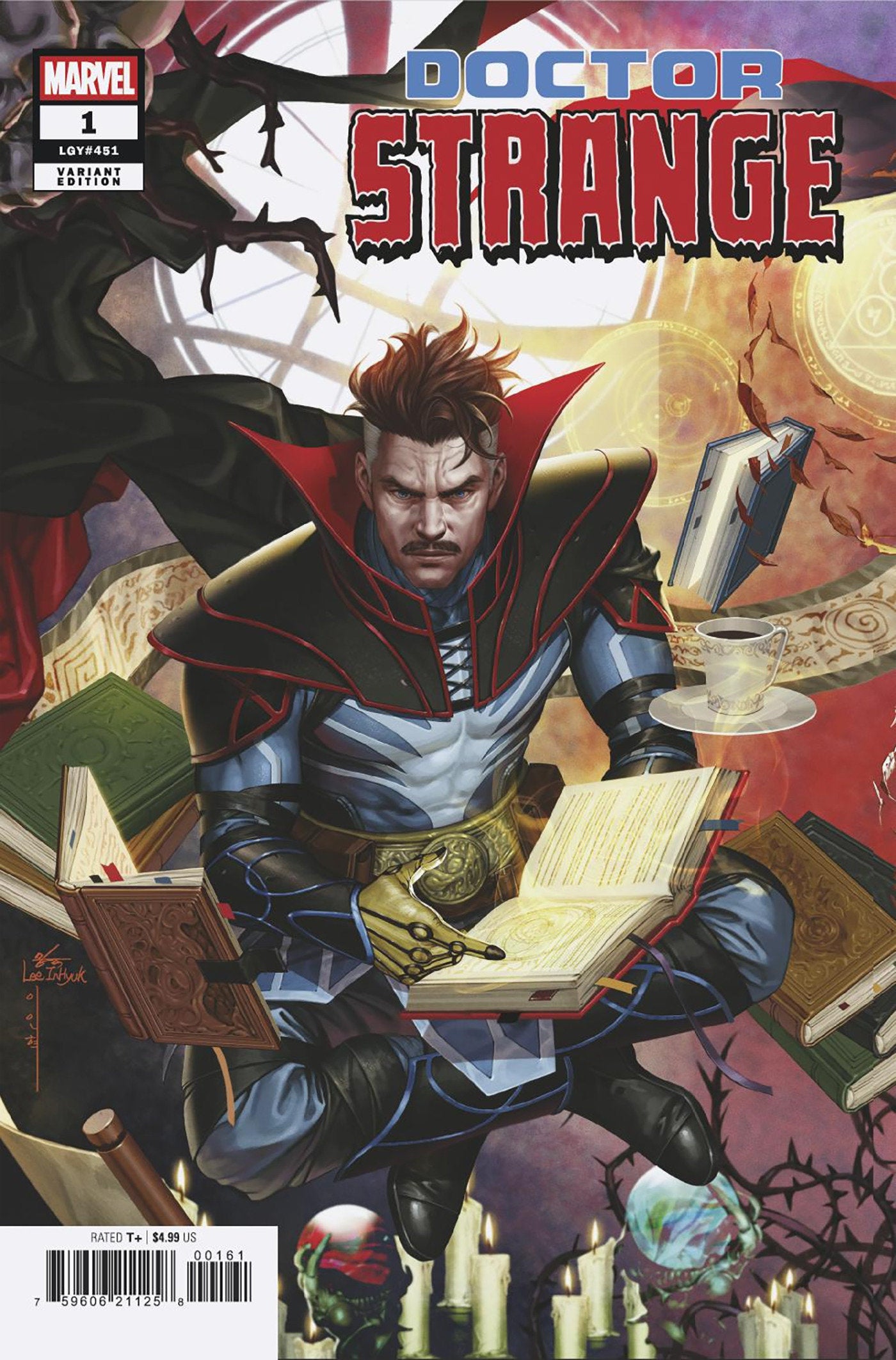 Doctor Strange #1 Inhyuk Lee 3 Part Connecting Magic Variant A | Dragon's Lair Comics and Fantasy Houston TX