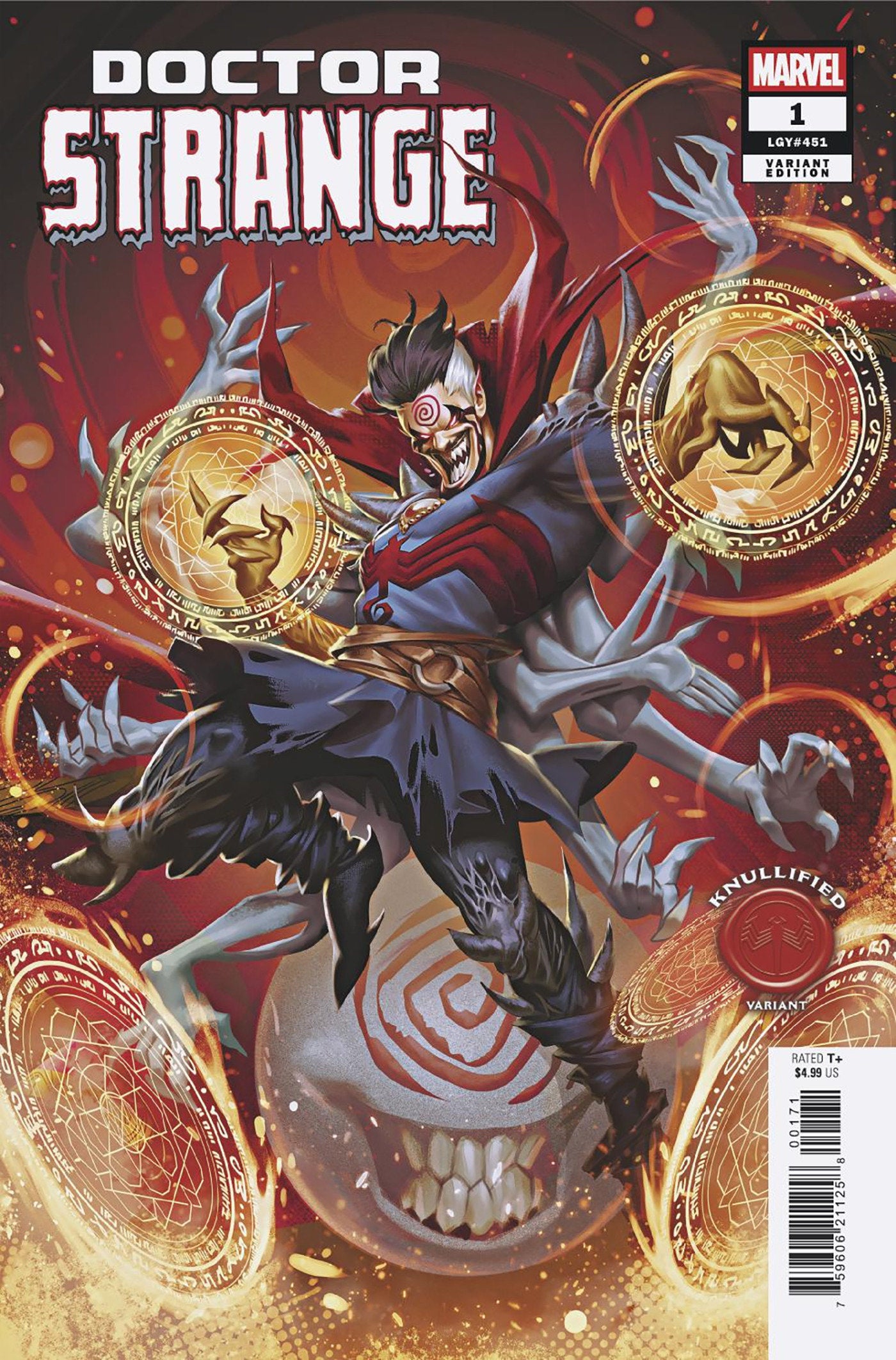 Doctor Strange #1 Mateus Manhanini Knullified Variant | Dragon's Lair Comics and Fantasy Houston TX