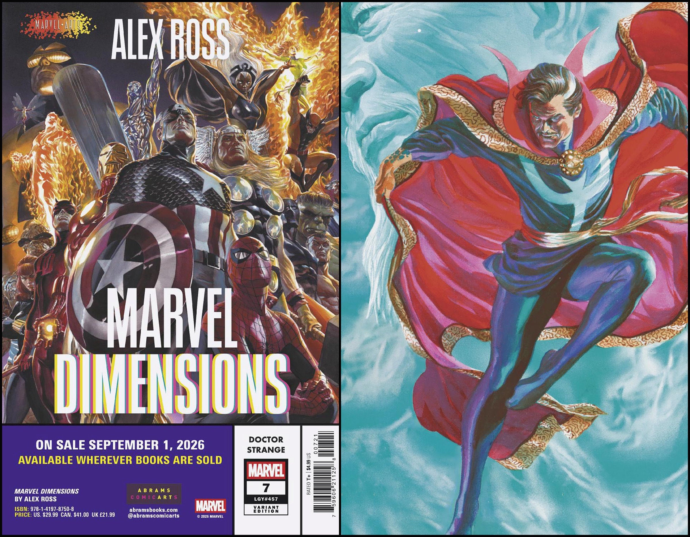 Doctor Strange #7 Alex Ross Marvel Dimensions Variant | Odin's Place