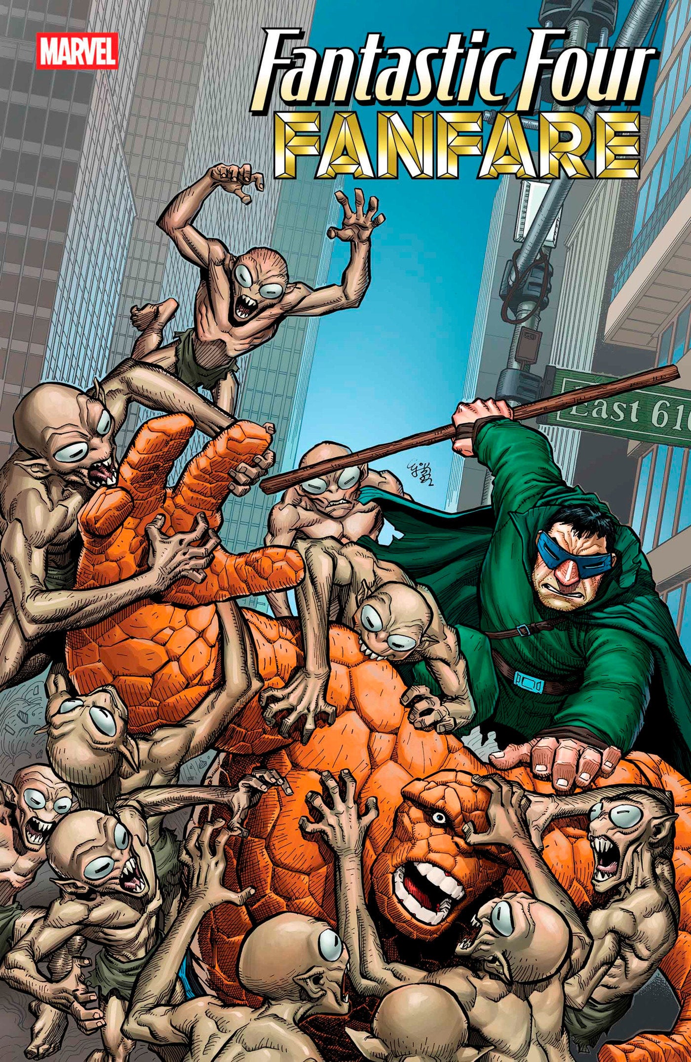 Fantastic Four Fanfare #2 E.J. Su Bring On The Bad Guys Variant | Dragon's Lair Comics and Fantasy Houston TX