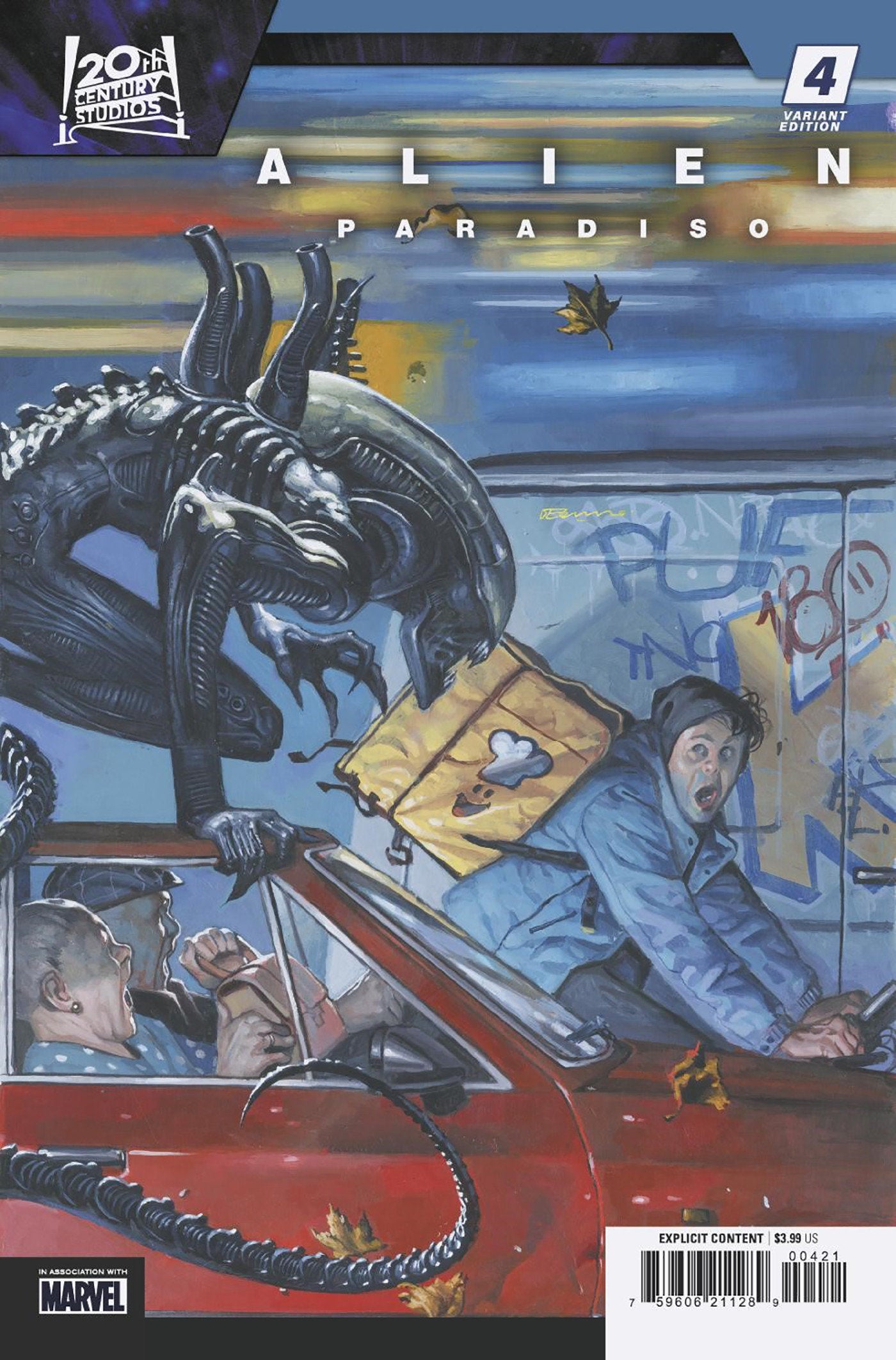 Alien: Paradiso #4 Fabrizio De Tommaso Variant | Dragon's Lair Comics and Fantasy Houston TX