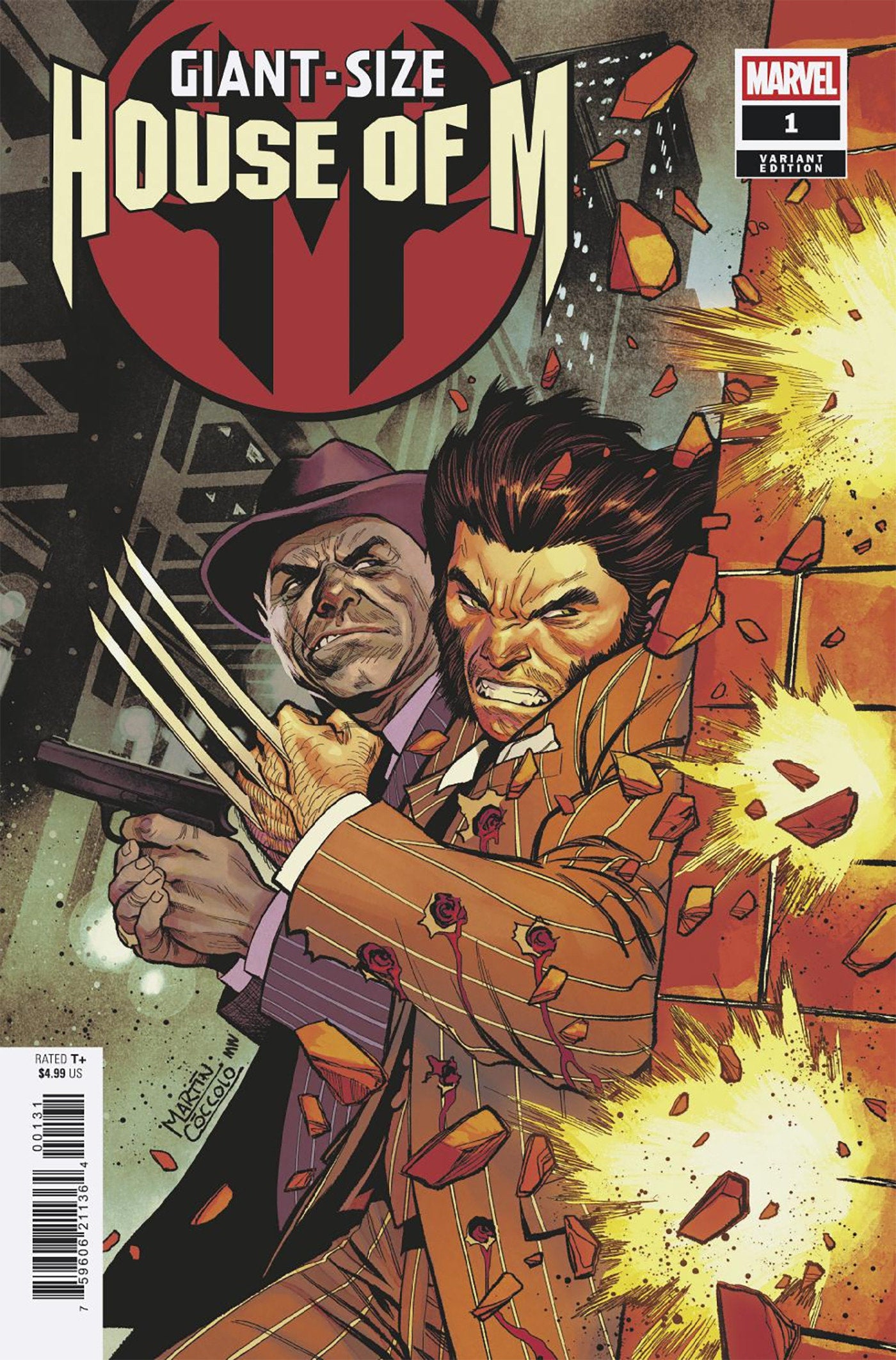 Giant-Size House Of M #1 Martin Coccolo Spoiler Variant | Dragon's Lair Comics and Fantasy Houston TX