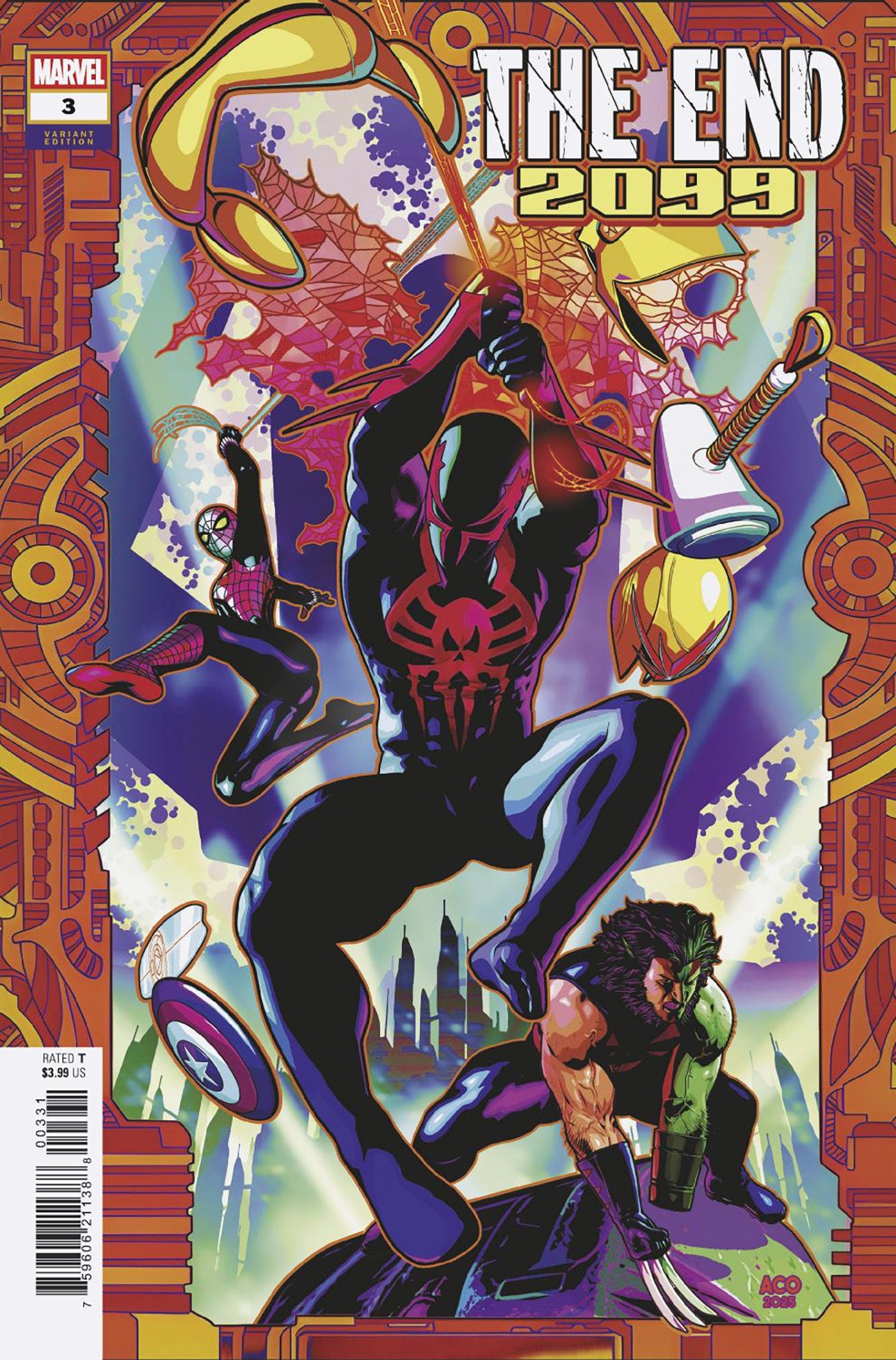 The End 2099 #3 Aco Variant | Odin's Place