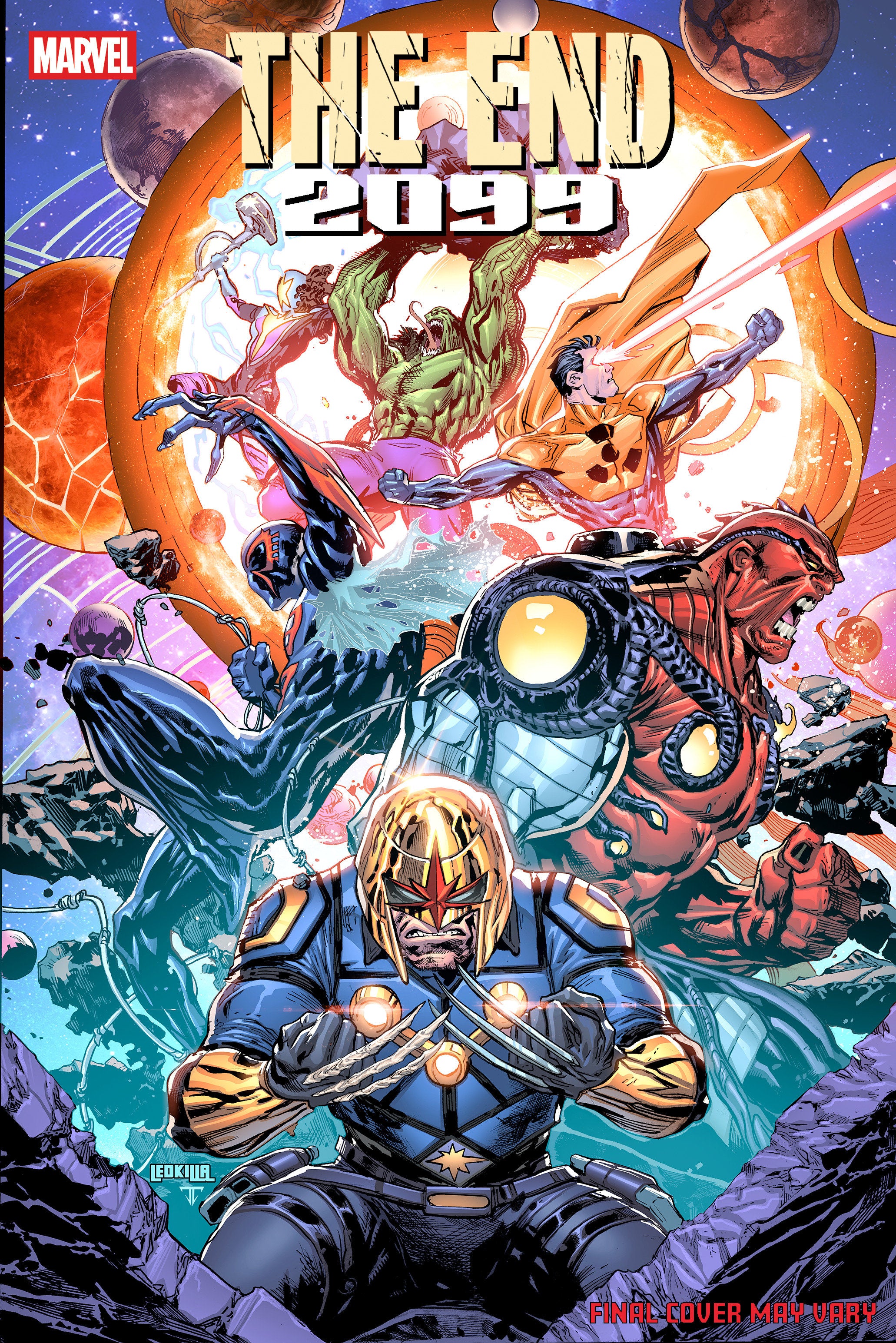 The End 2099 #4 Ken Lashley Battle Variant | Odin's Place