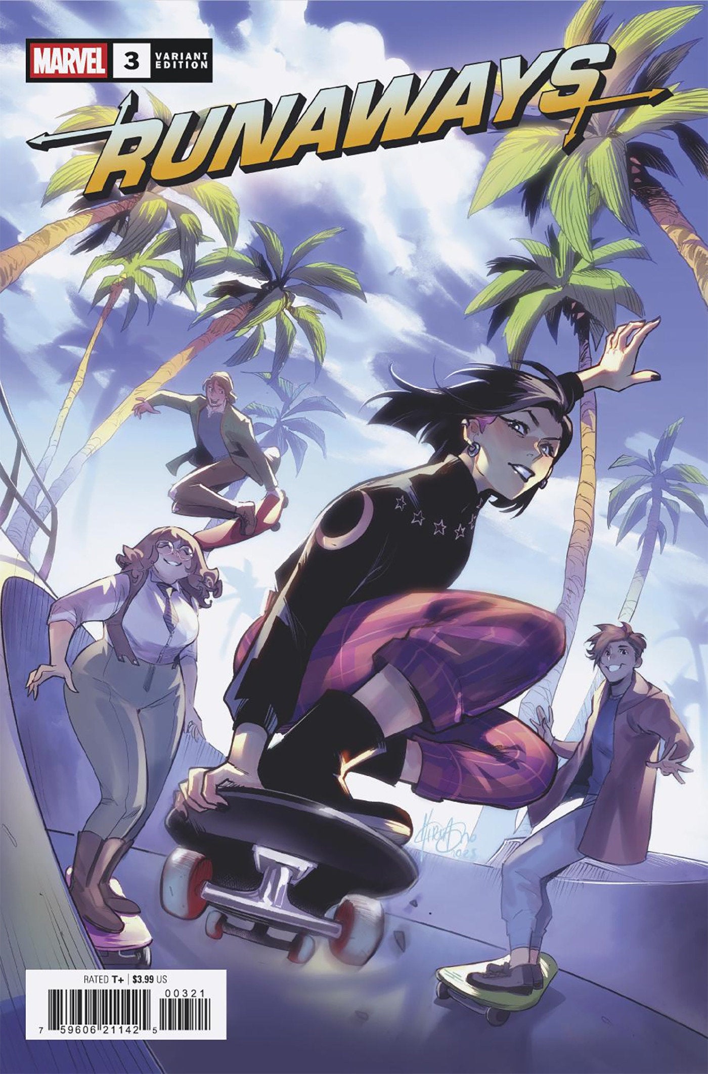 Runaways #3 Mirka Andolfo Variant [Doom] | Dragon's Lair Comics and Fantasy Houston TX