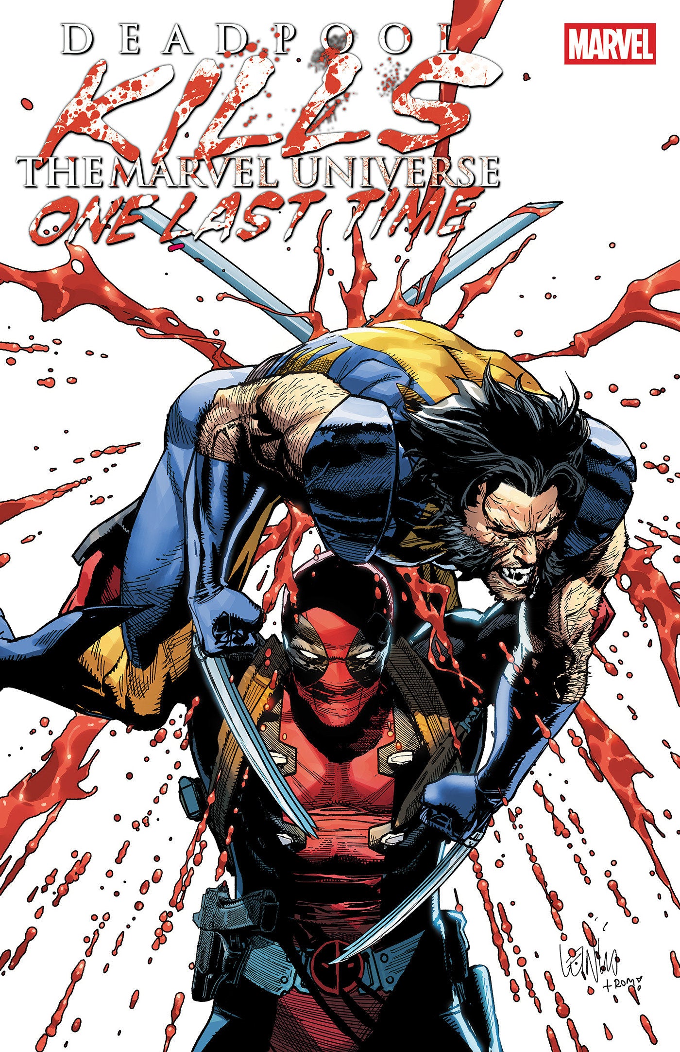 Deadpool Kills The Marvel Universe One Last Time #1 Leinil Yu Foil Variant | Dragon's Lair Comics and Fantasy Houston TX