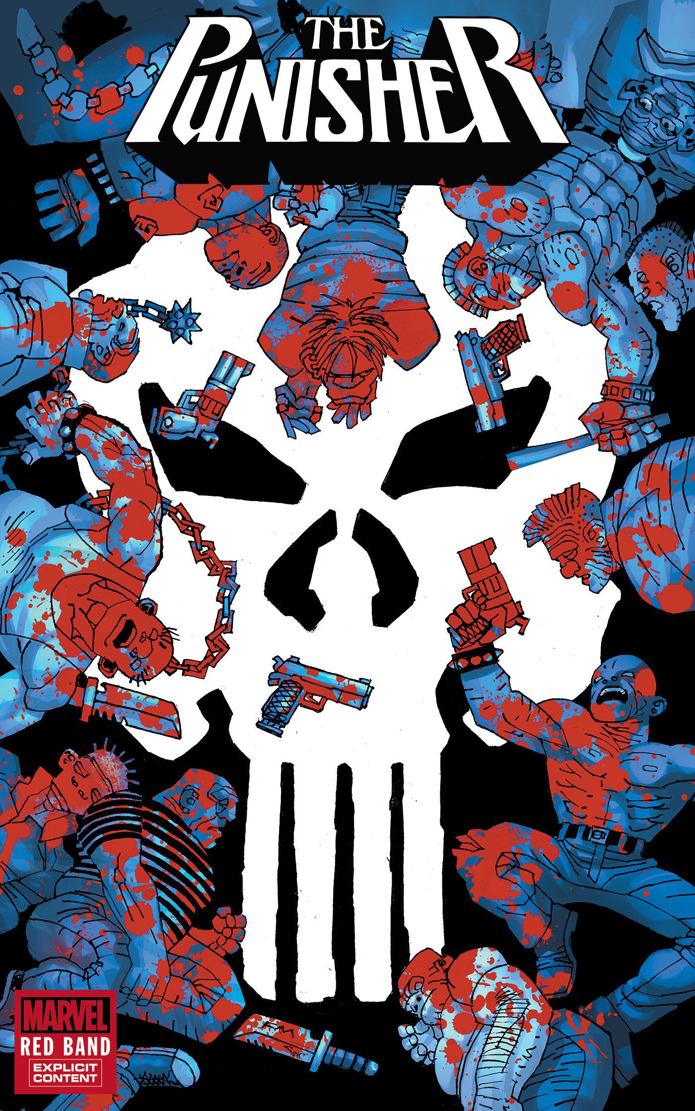 Punisher: Red Band #1 Frank Miller Variant [Polybagged] | Dragon's Lair Comics and Fantasy Houston TX