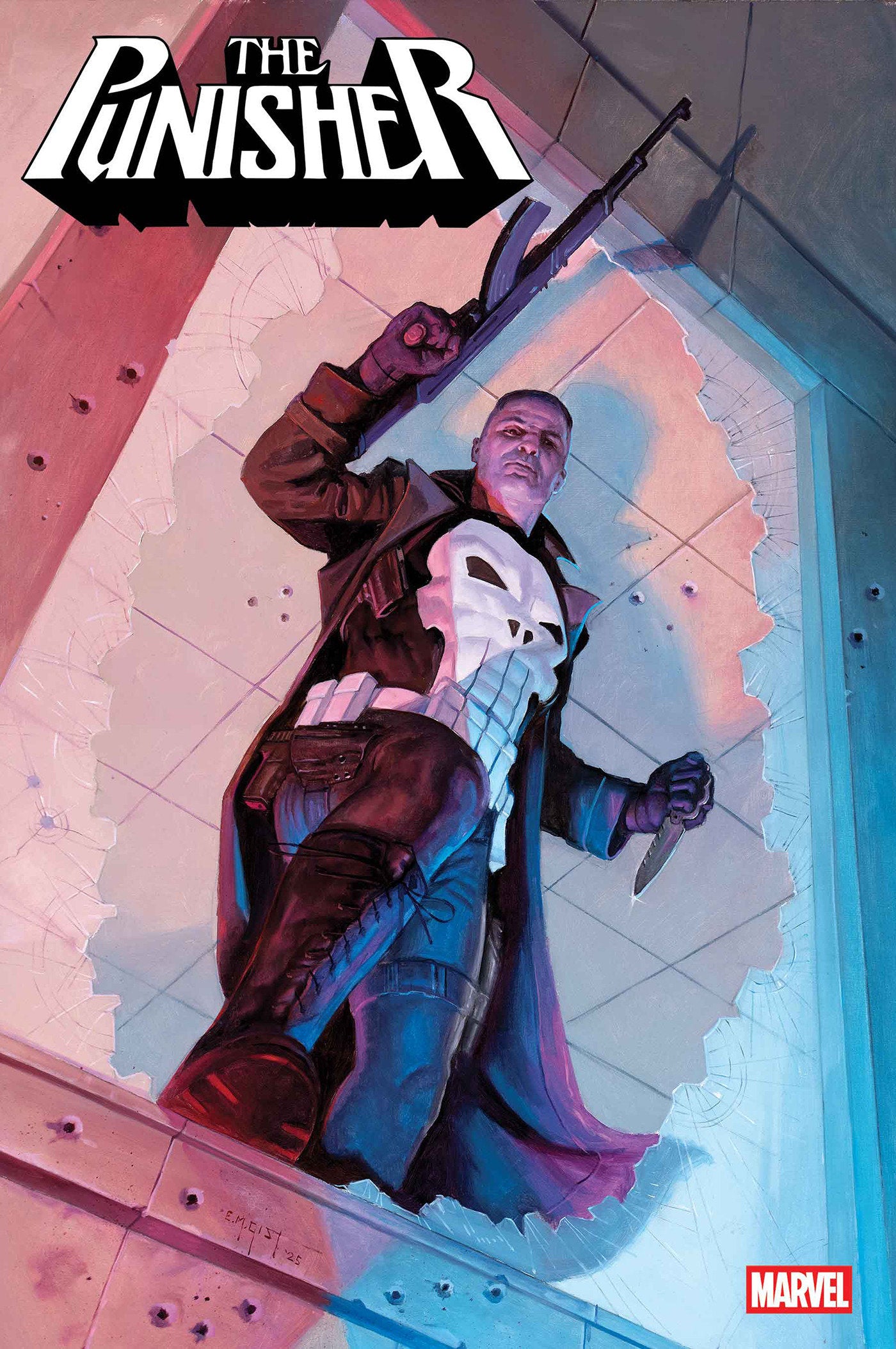 Punisher: Red Band #1 E.M. Gist Variant [Polybagged] | Dragon's Lair Comics and Fantasy Houston TX