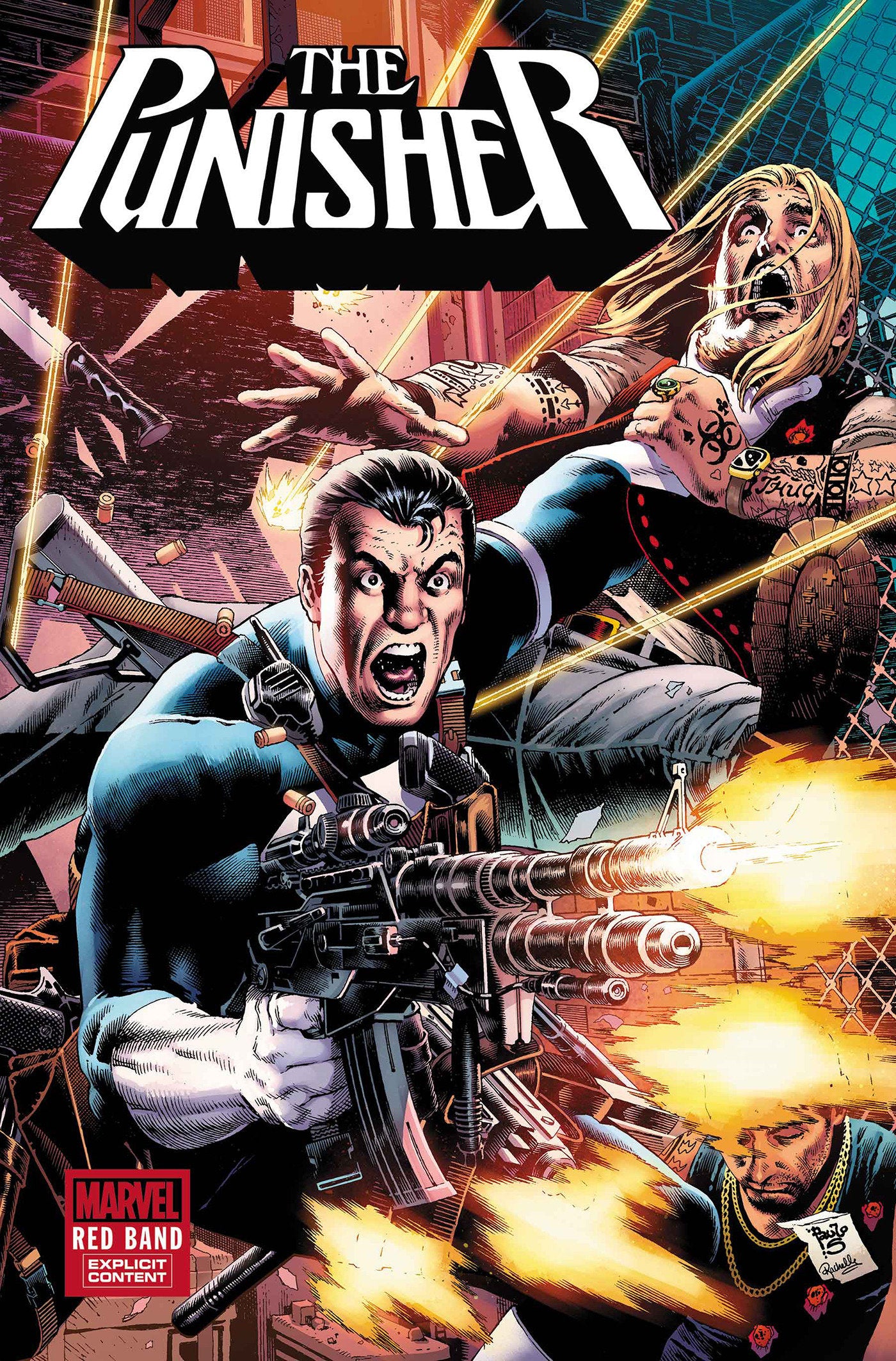 Punisher: Red Band #2 Paulo Siqueira Variant [Polybagged] | Dragon's Lair Comics and Fantasy Houston TX