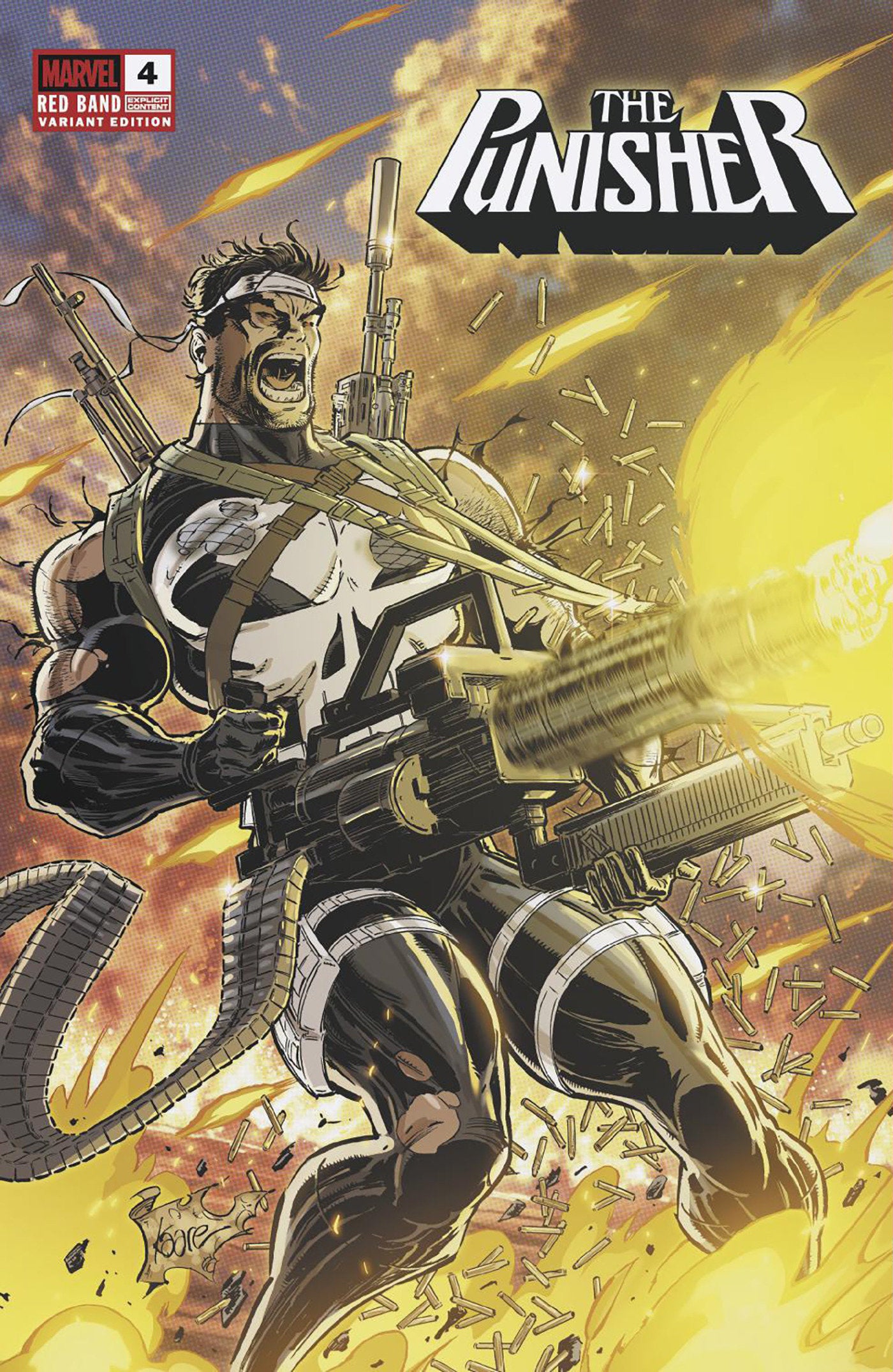 Punisher: Red Band #4 Kaare Andrews Variant [Polybagged] | Dragon's Lair Comics and Fantasy Houston TX