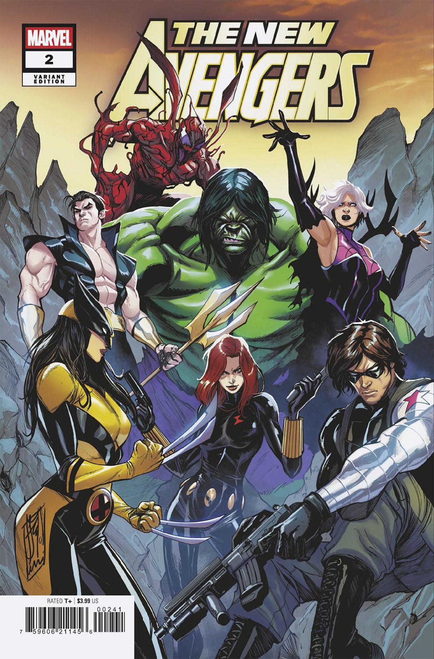 New Avengers #2 Stefano Caselli Variant | Dragon's Lair Comics and Fantasy Houston TX