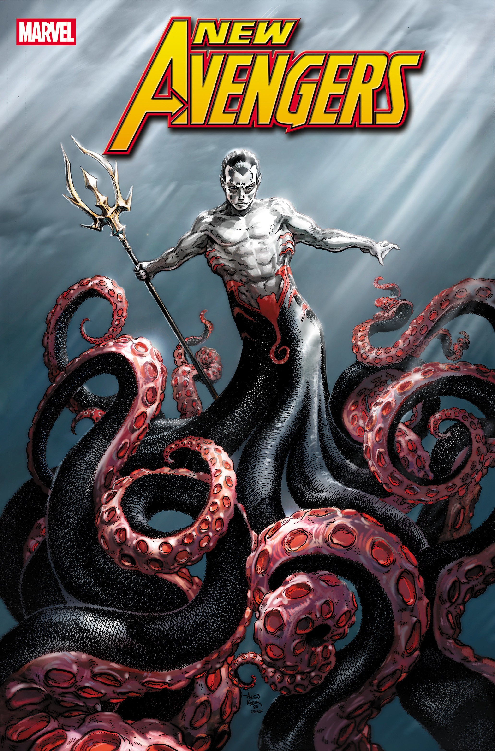 New Avengers #7 Aaron Kuder Knullified Variant | Dragon's Lair Comics and Fantasy Houston TX