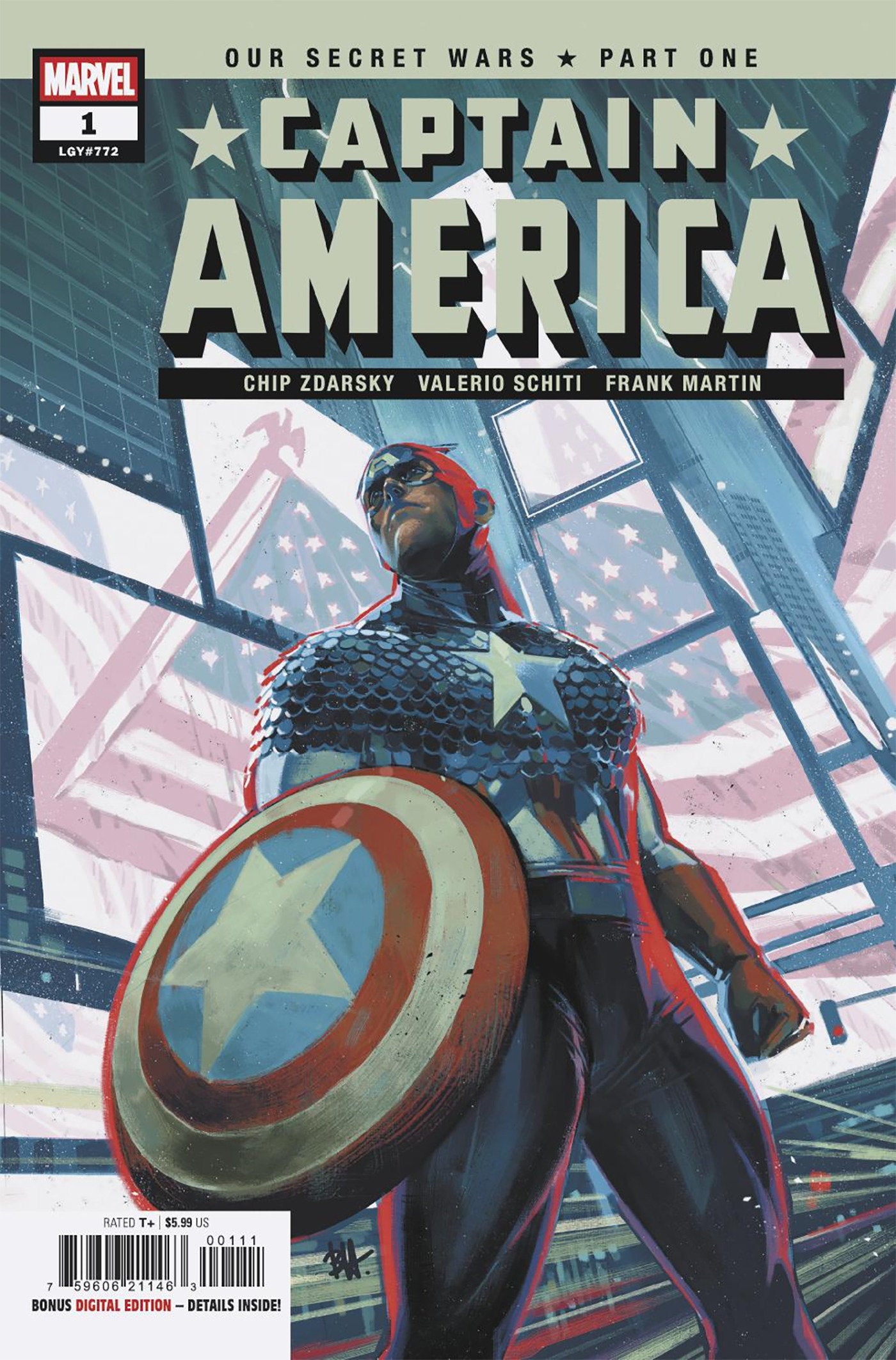 Captain America #1 | Dragon's Lair Comics and Fantasy Houston TX