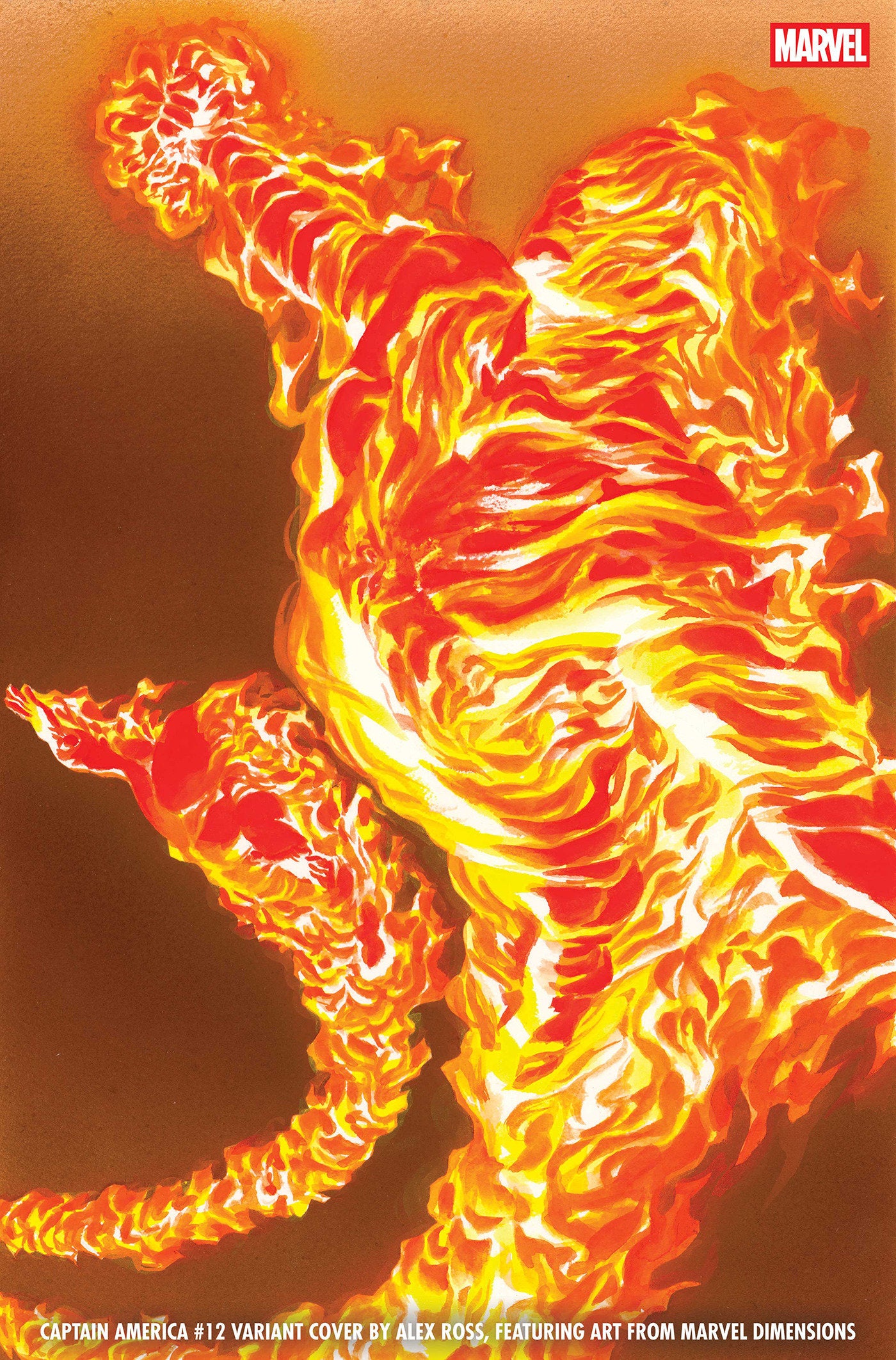 Captain America #12 Alex Ross Marvel Dimensions Variant [Arm] | Odin's Place