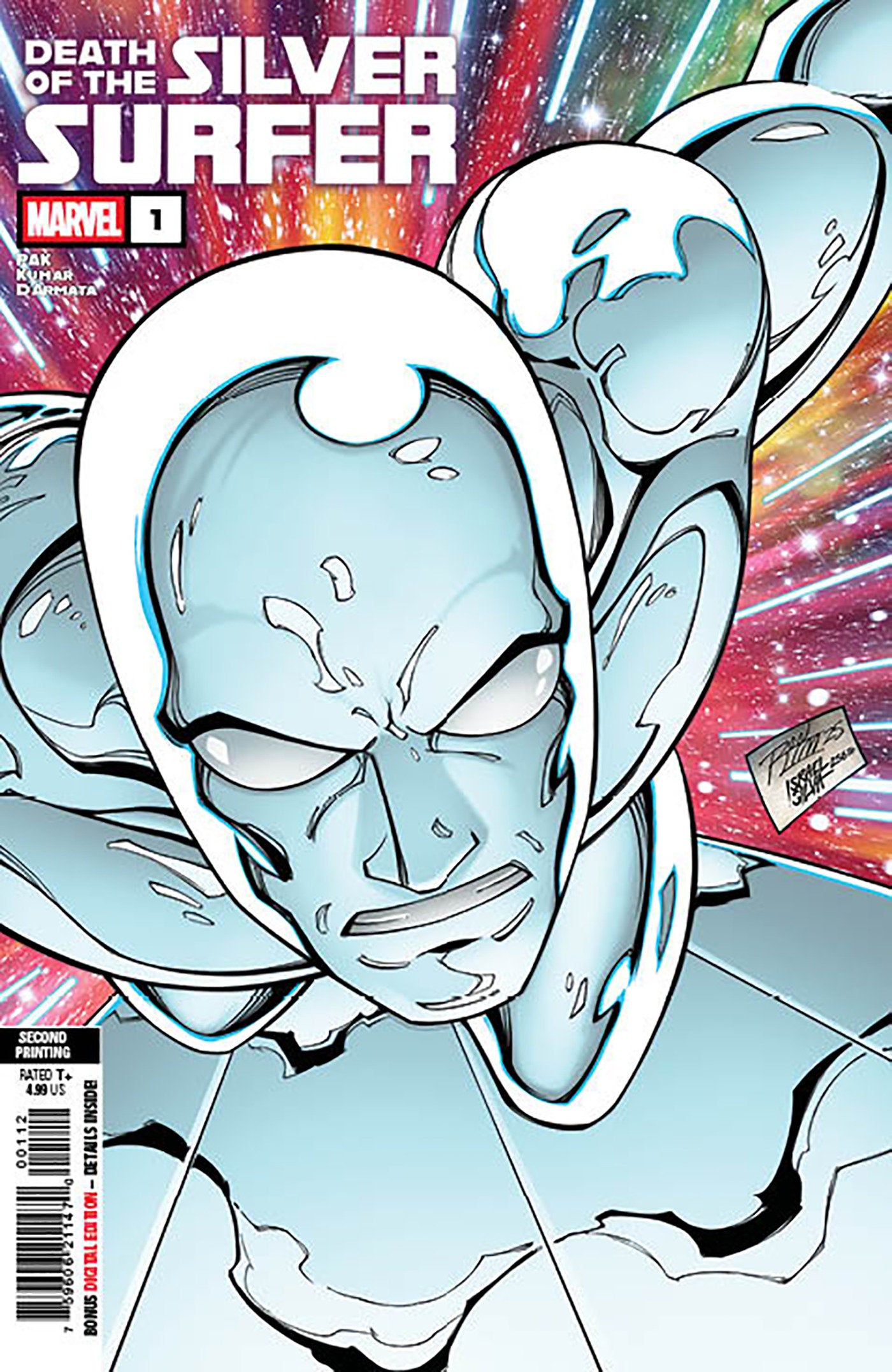 Death Of The Silver Surfer #1 Ron Lim 2nd Print Variant | Dragon's Lair Comics and Fantasy Houston TX