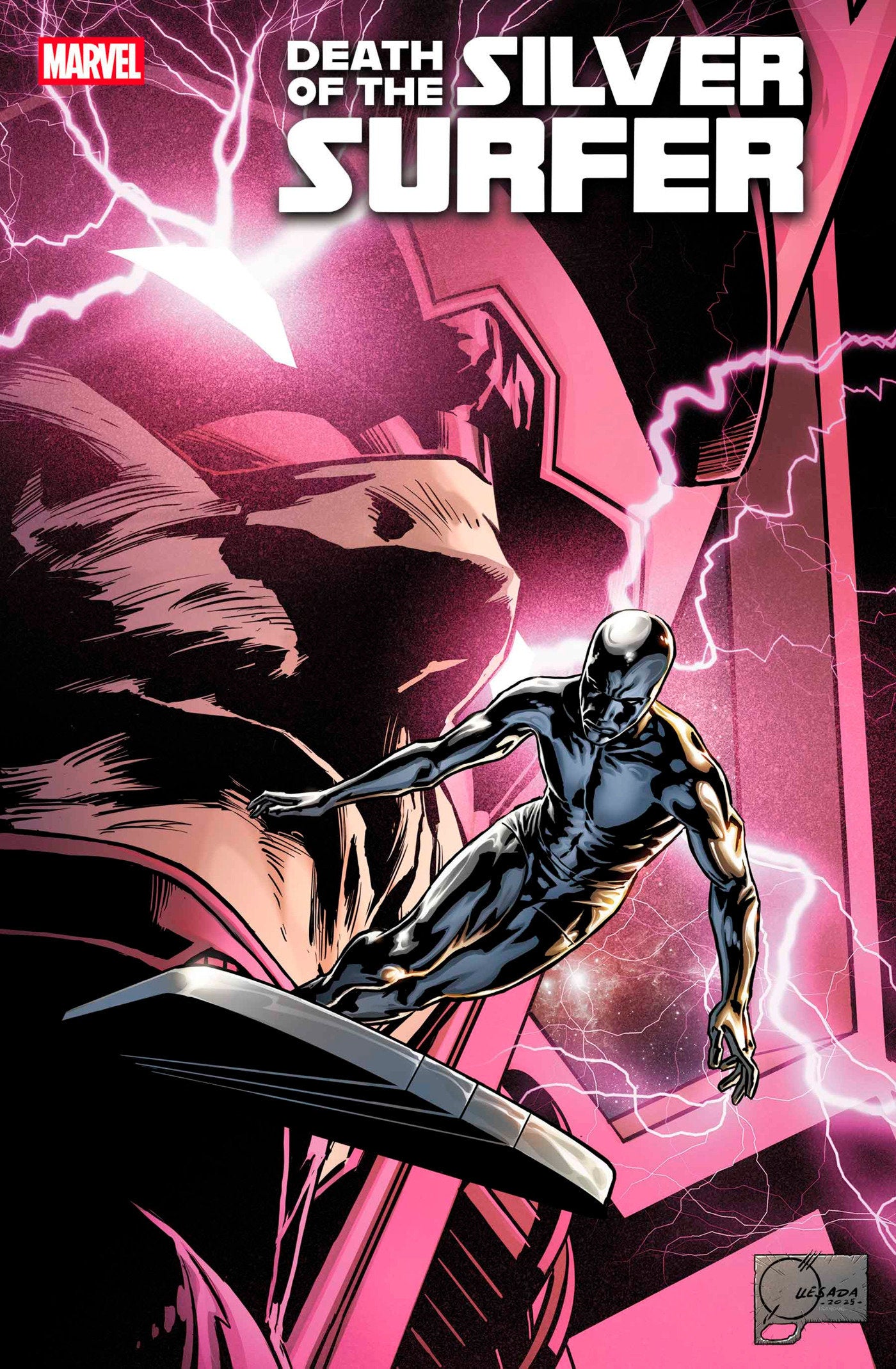 Death Of The Silver Surfer #1 Joe Quesada Variant | Dragon's Lair Comics and Fantasy Houston TX