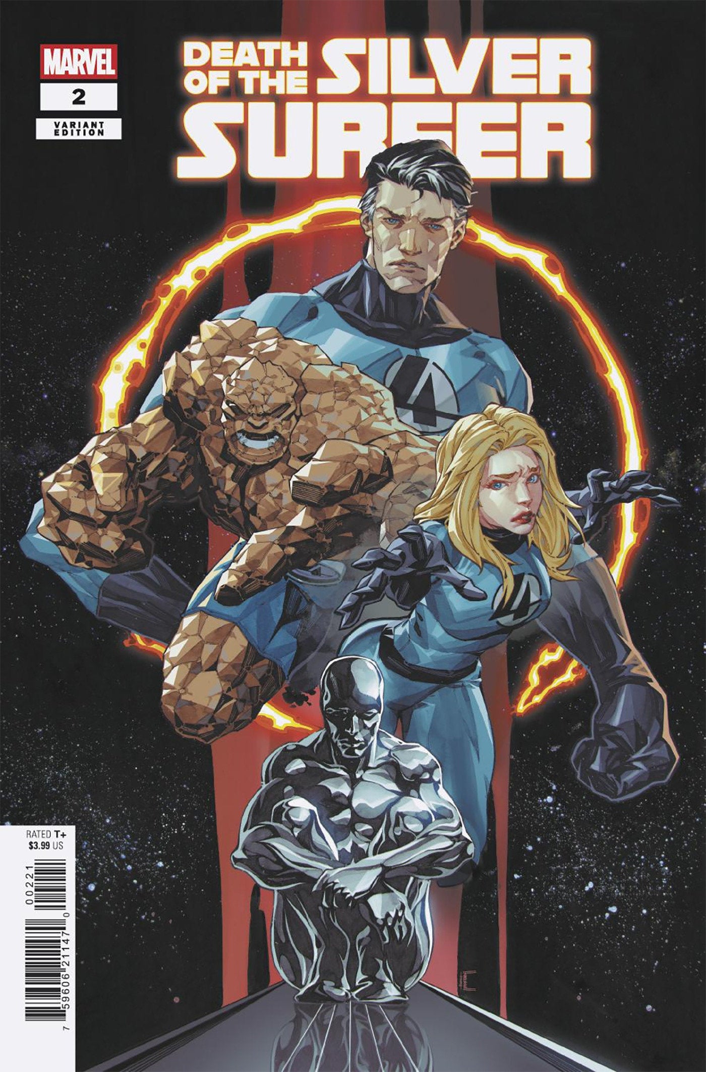 Death Of The Silver Surfer #2 Kael Ngu Variant | Dragon's Lair Comics and Fantasy Houston TX