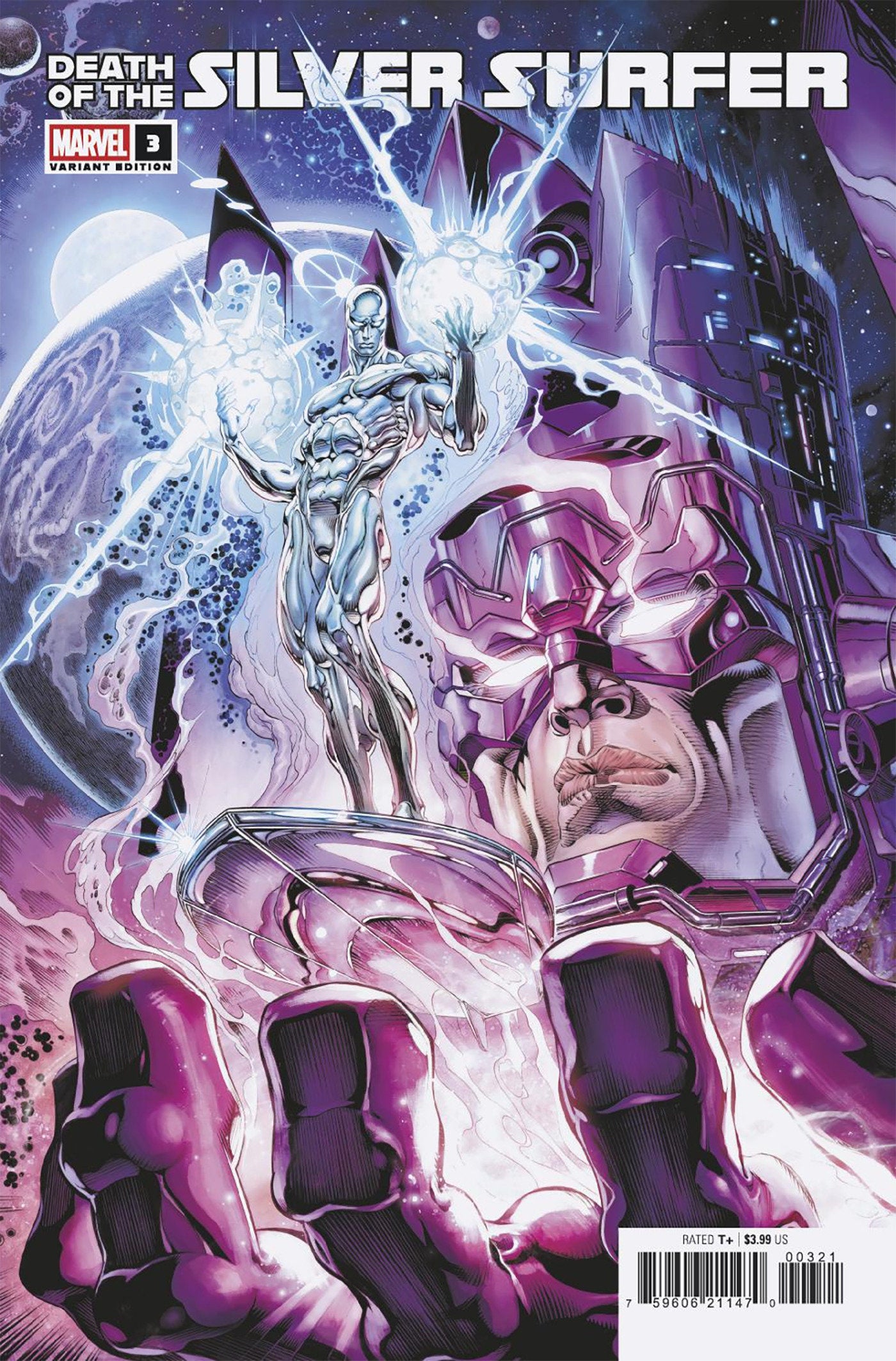 Death Of The Silver Surfer #3 Claudio Castellini Variant | Dragon's Lair Comics and Fantasy Houston TX