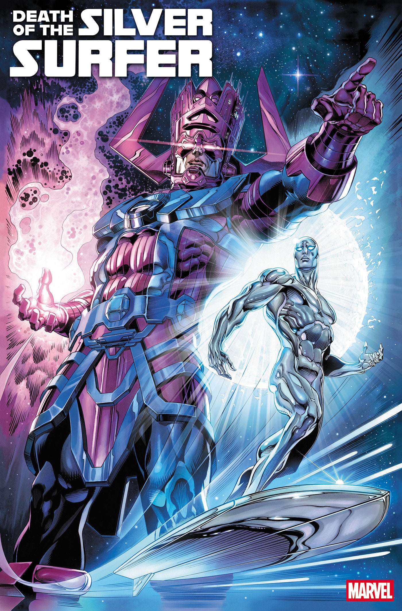 Death Of The Silver Surfer #4 Claudio Castellini Variant | Dragon's Lair Comics and Fantasy Houston TX