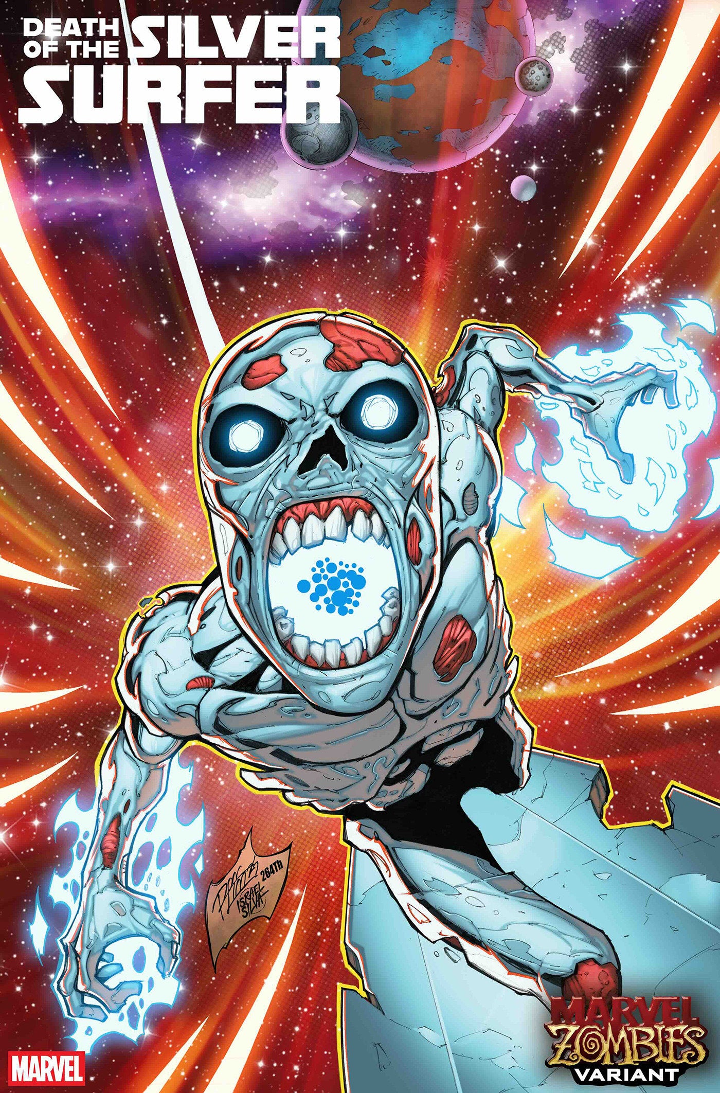 Death Of The Silver Surfer #5 Ron Lim Marvel Zombies Variant | Dragon's Lair Comics and Fantasy Houston TX