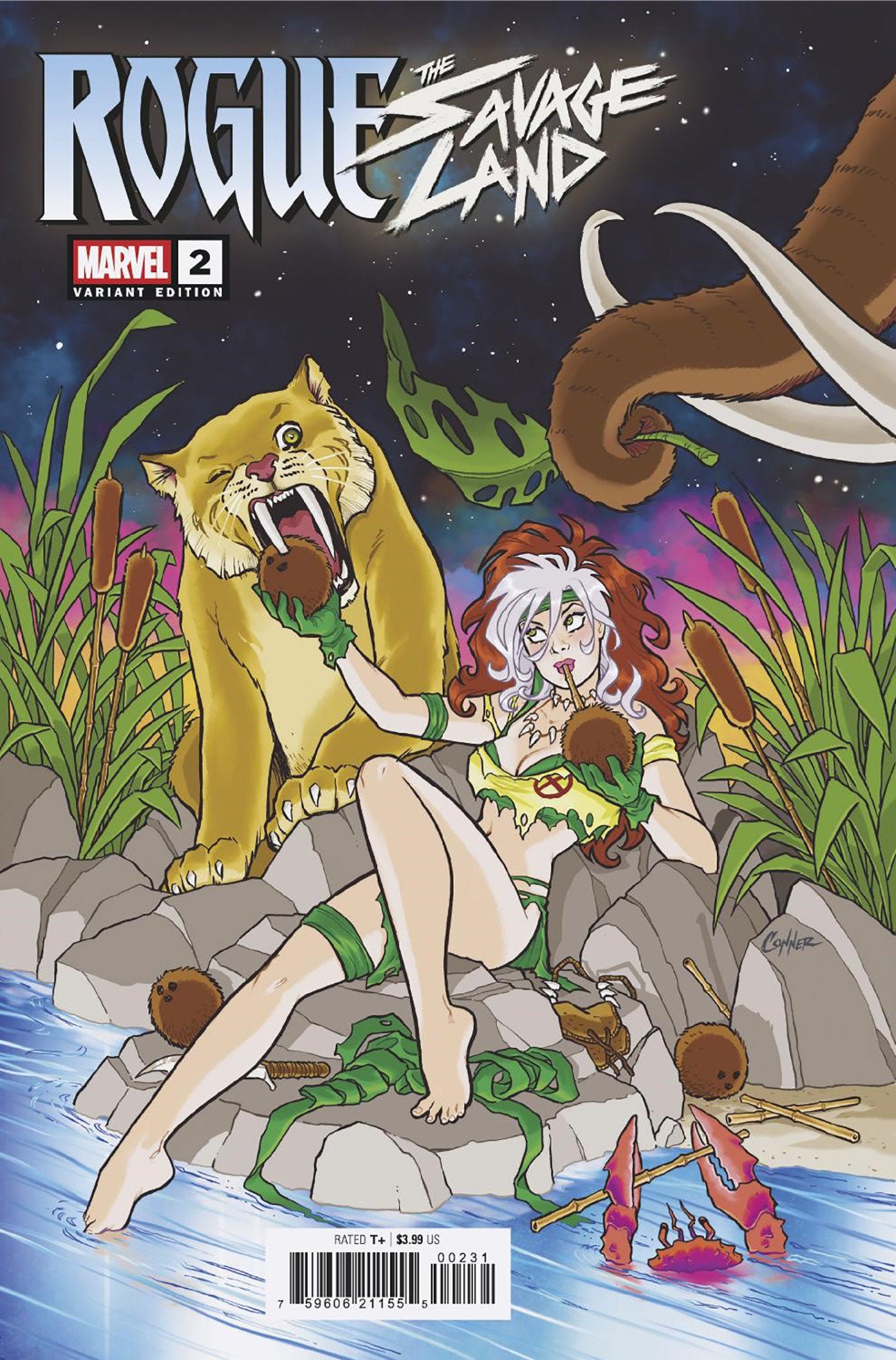 Rogue The Savage Land #2 (Of 5) Amanda Conner Variant | Dragon's Lair Comics and Fantasy Houston TX