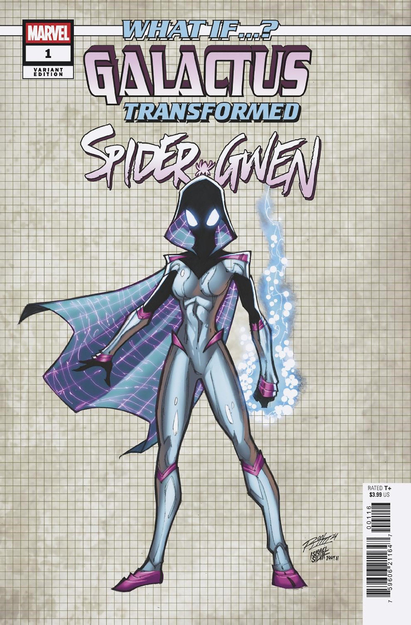 What If...? Galactus: Galactus Transformed Spider-Gwen? #1 Ron Lim Design Varian T | Dragon's Lair Comics and Fantasy Houston TX