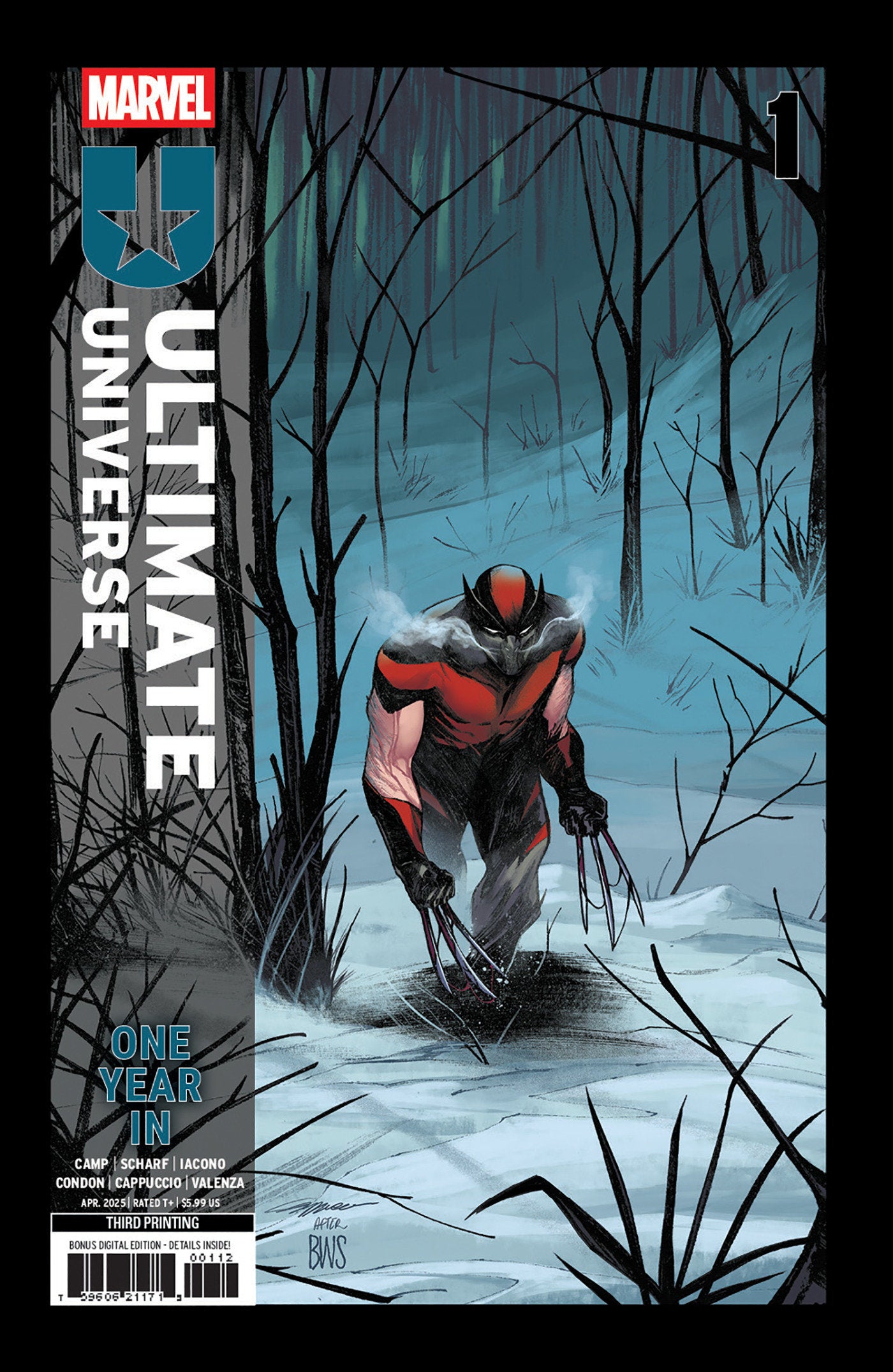 Ultimate Universe: One Year In #1 Alessandro Cappuccio 3RD Printing Variant | Dragon's Lair Comics and Fantasy Houston TX