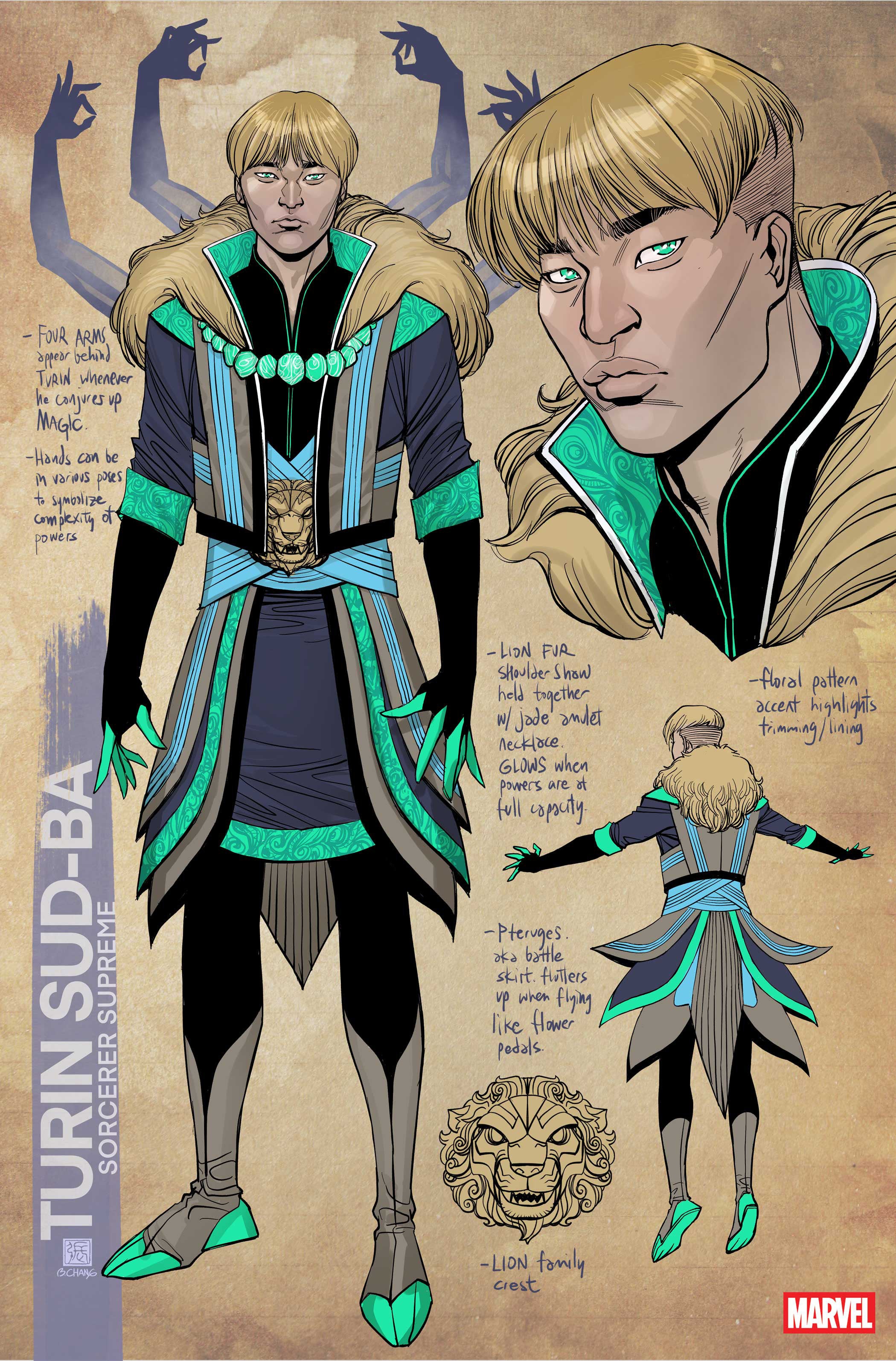 Sorcerer Supreme #7 Bernard Chang Design Variant | Odin's Place