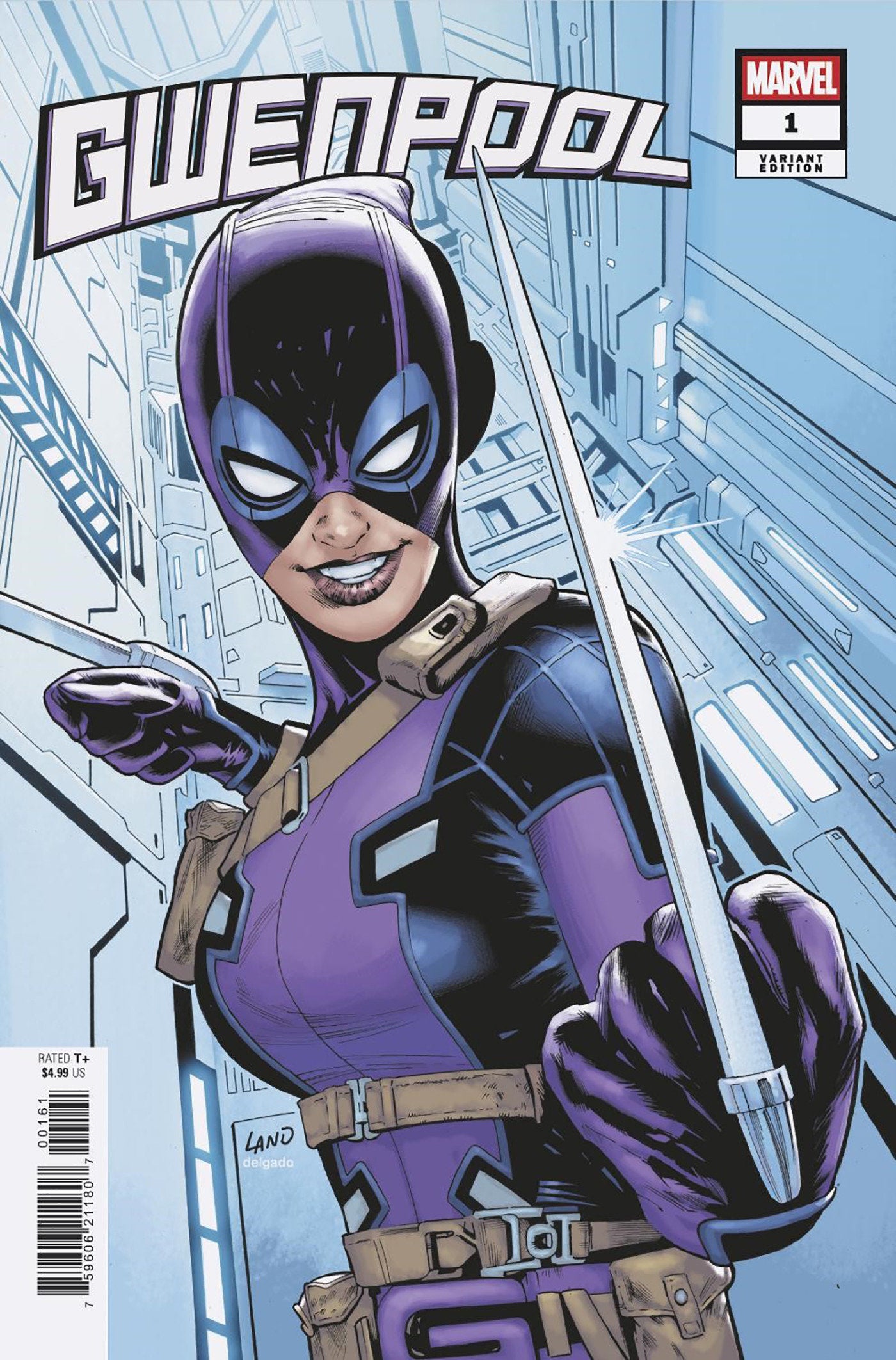 Gwenpool #1 Greg Land Variant | Dragon's Lair Comics and Fantasy Houston TX