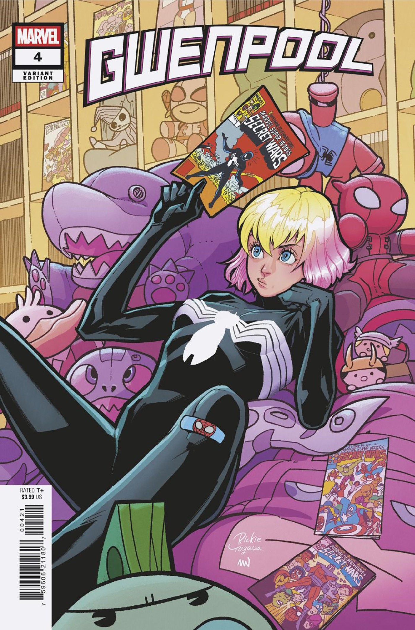 Gwenpool #4 Rickie Yagawa Variant | Dragon's Lair Comics and Fantasy Houston TX