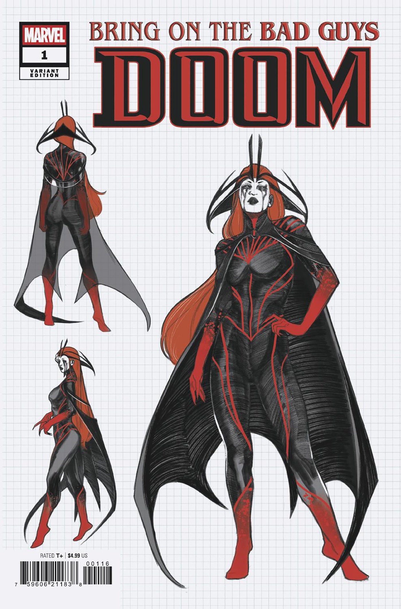 Bring On The Bad Guys: Doom #1 Alessandro Cappuccio Design Variant | Dragon's Lair Comics and Fantasy Houston TX