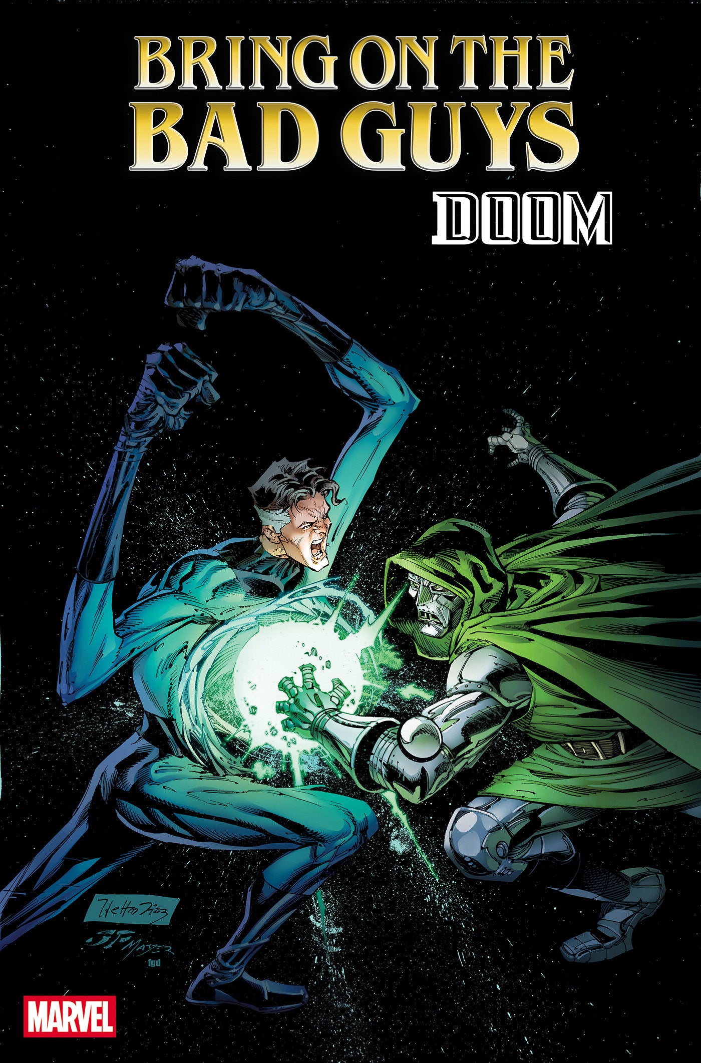 Bring On The Bad Guys: Doom #1 Netho Diaz Nuff Said Variant | Dragon's Lair Comics and Fantasy Houston TX