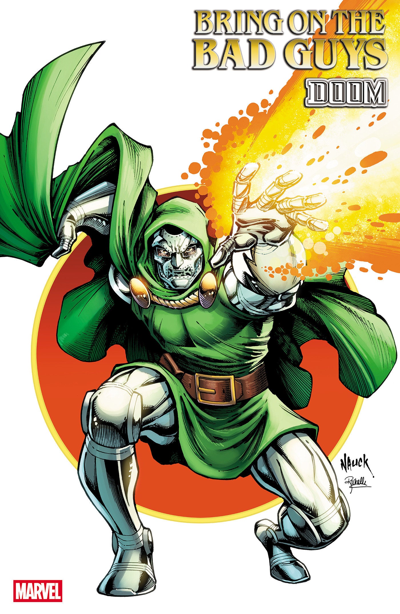 Bring On The Bad Guys: Doom #1 Todd Nauck Iconic Variant | Dragon's Lair Comics and Fantasy Houston TX