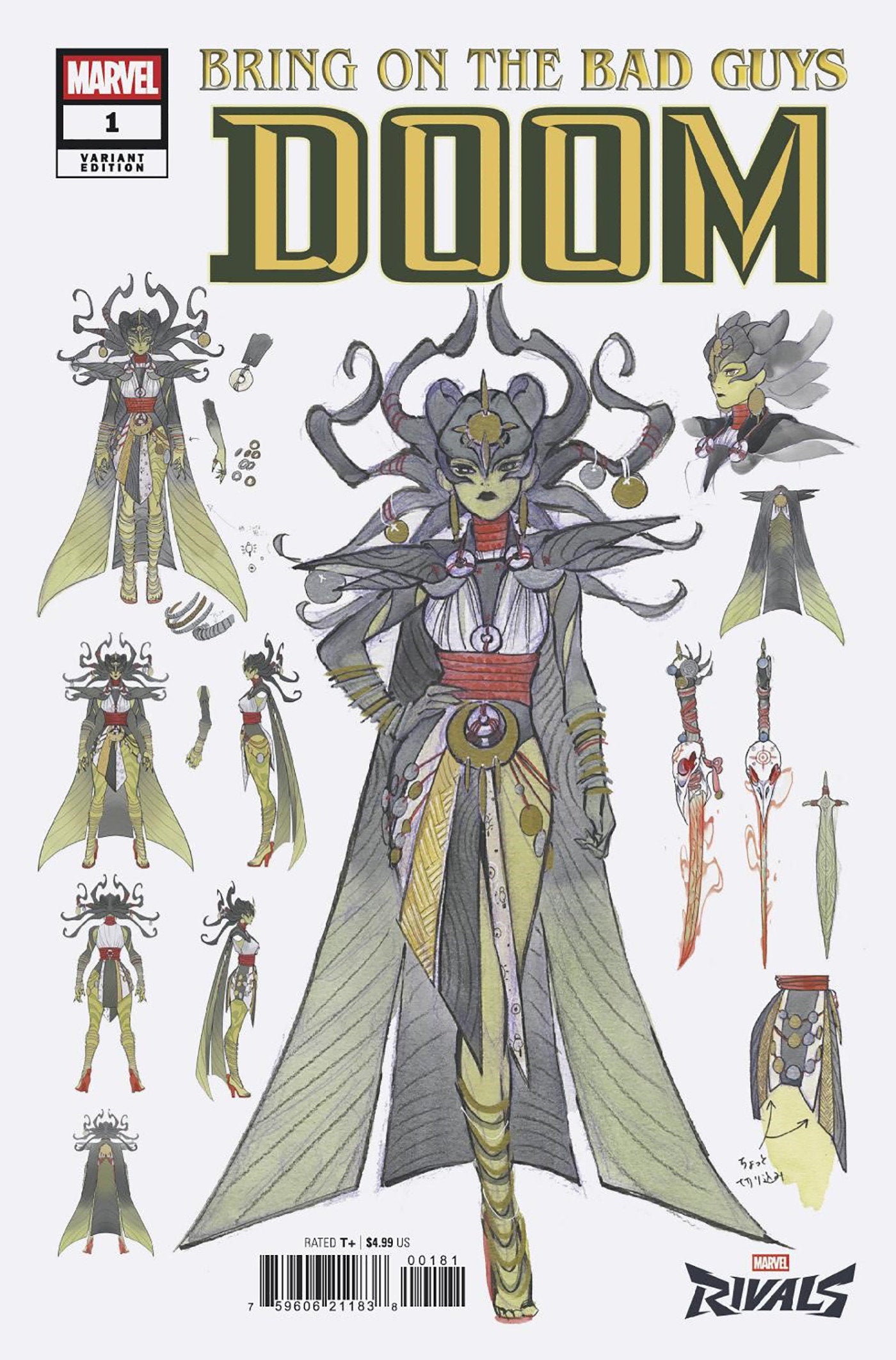 Bring On The Bad Guys: Doom #1 Peach Momoko Marvel Rivals Variant | Dragon's Lair Comics and Fantasy Houston TX