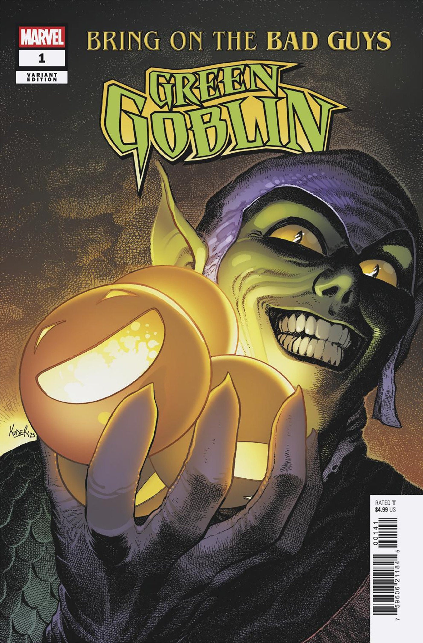 Bring On The Bad Guys: Green Goblin #1 Aaron Kuder Variant | Dragon's Lair Comics and Fantasy Houston TX