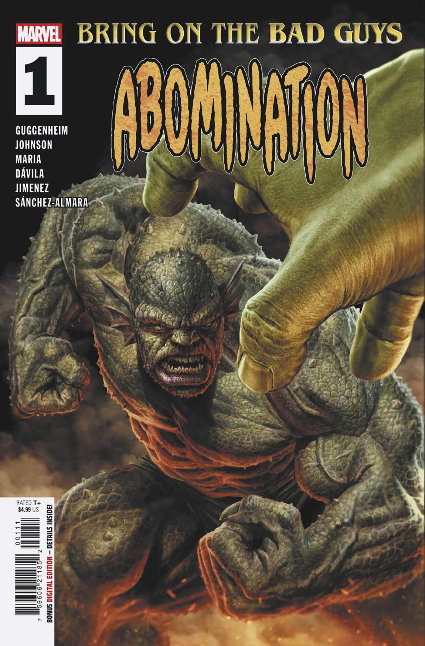 Bring On The Bad Guys: Abomination #1 | Dragon's Lair Comics and Fantasy Houston TX