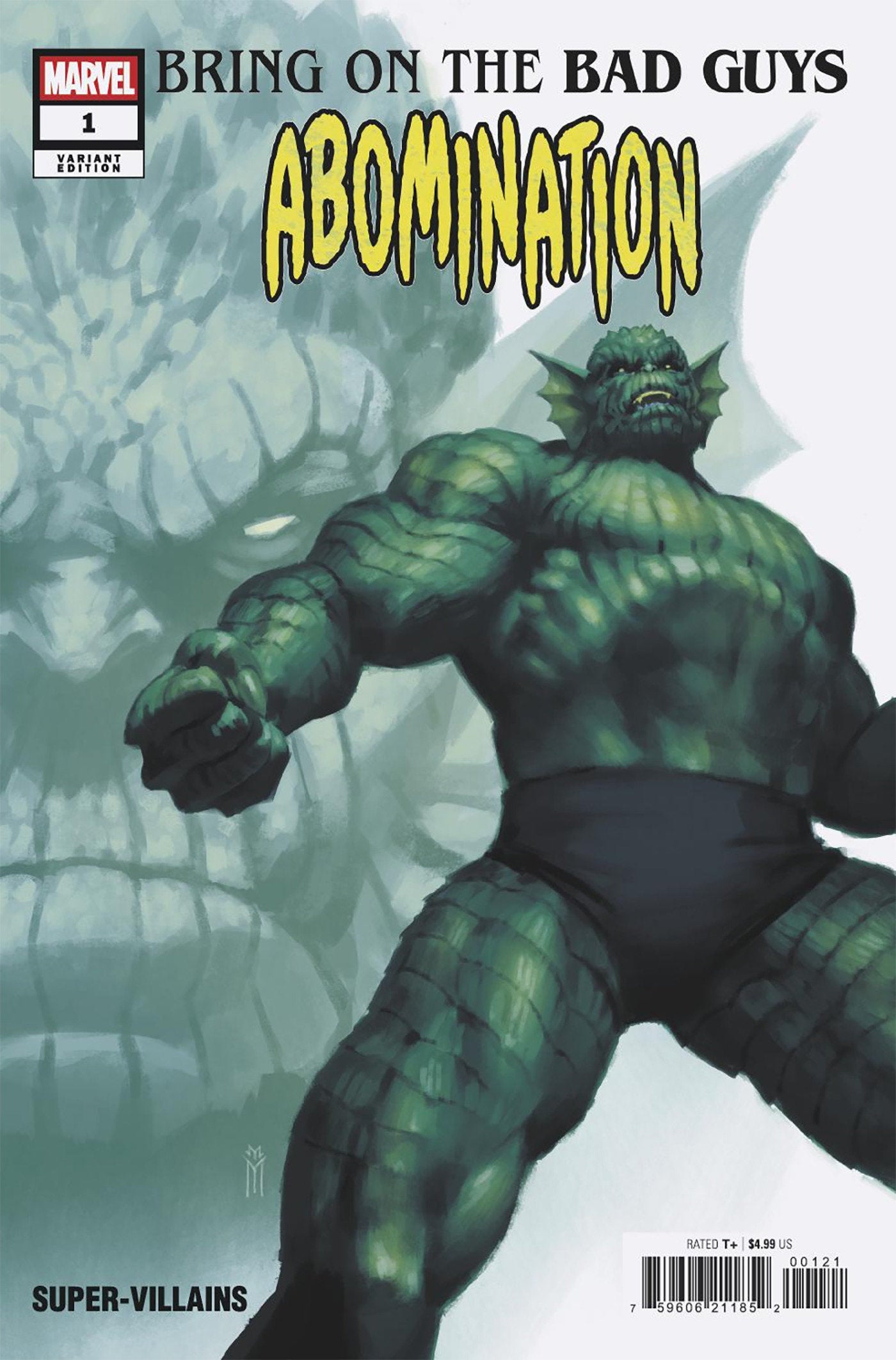 Bring On The Bad Guys: Abomination #1 Miguel Mercado Variant | Dragon's Lair Comics and Fantasy Houston TX