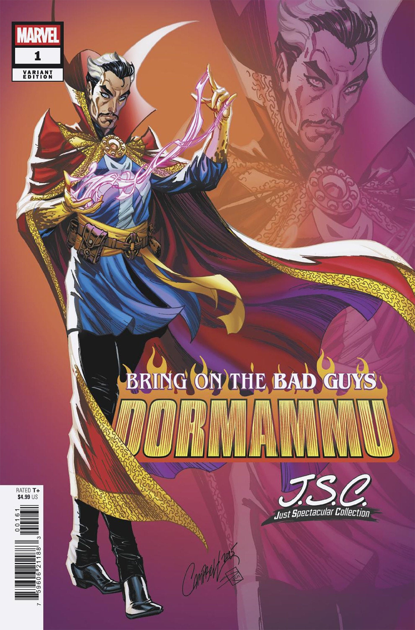 Bring On The Bad Guys: Dormammu #1 J. Scott Campbell Just Spectacular Collection Variant | Dragon's Lair Comics and Fantasy Houston TX