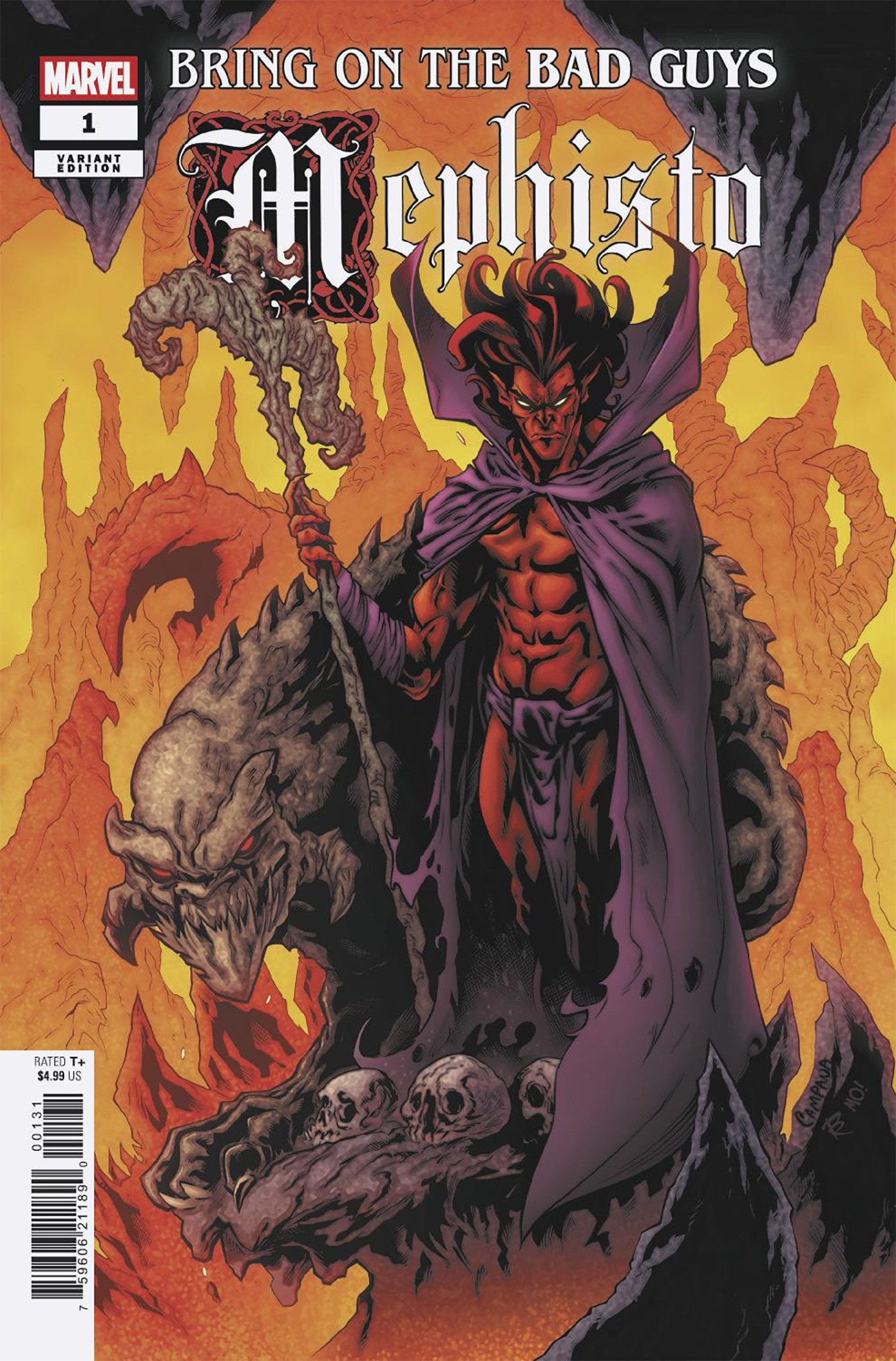 Bring On The Bad Guys: Mephisto #1 Chris Campana Variant | Dragon's Lair Comics and Fantasy Houston TX