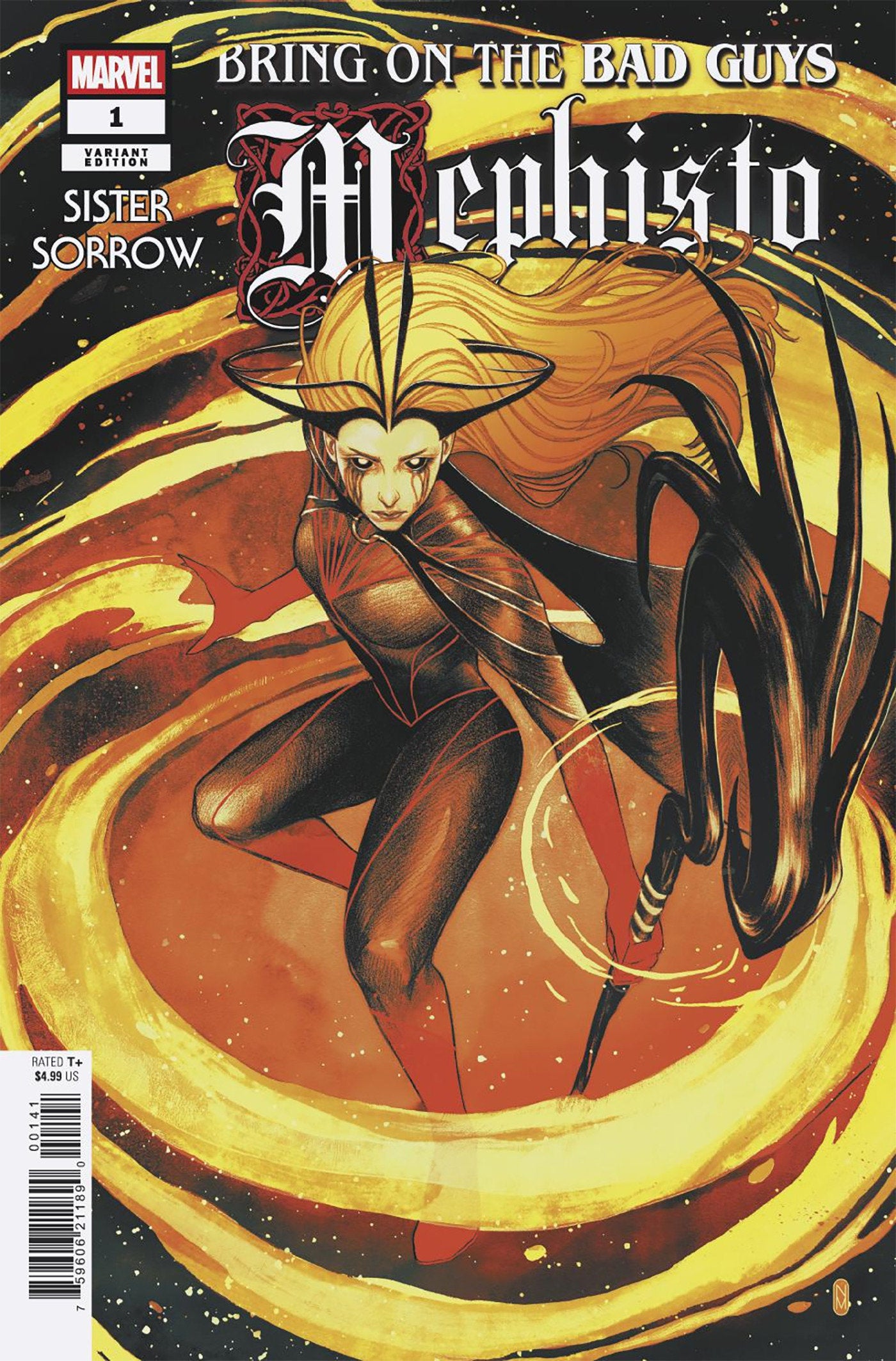 Bring On The Bad Guys: Mephisto #1 Nimit Malavia Sister Sorrow Variant | Dragon's Lair Comics and Fantasy Houston TX