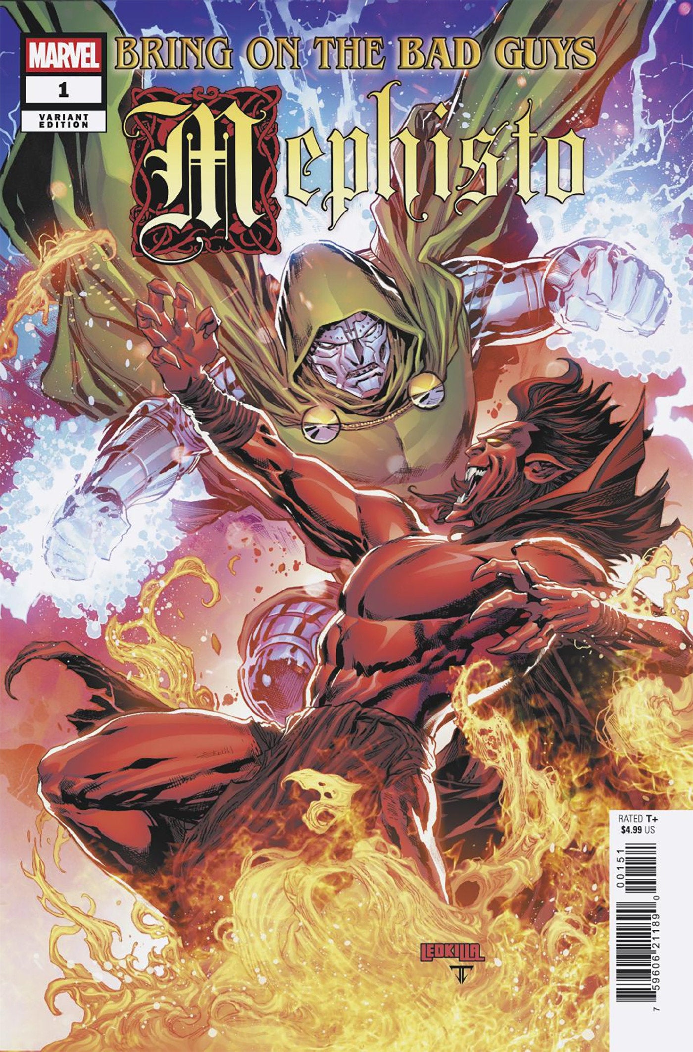 Bring On The Bad Guys: Mephisto #1 Ken Lashley Variant | Dragon's Lair Comics and Fantasy Houston TX