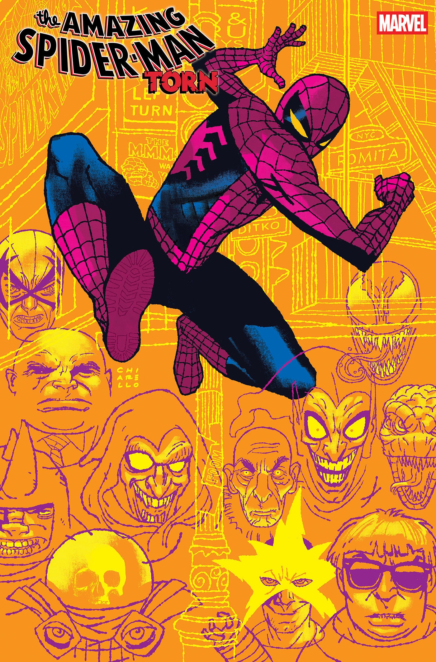 Amazing Spider Man: Torn #1 Mark Chiarello Variant | Dragon's Lair Comics and Fantasy Houston TX