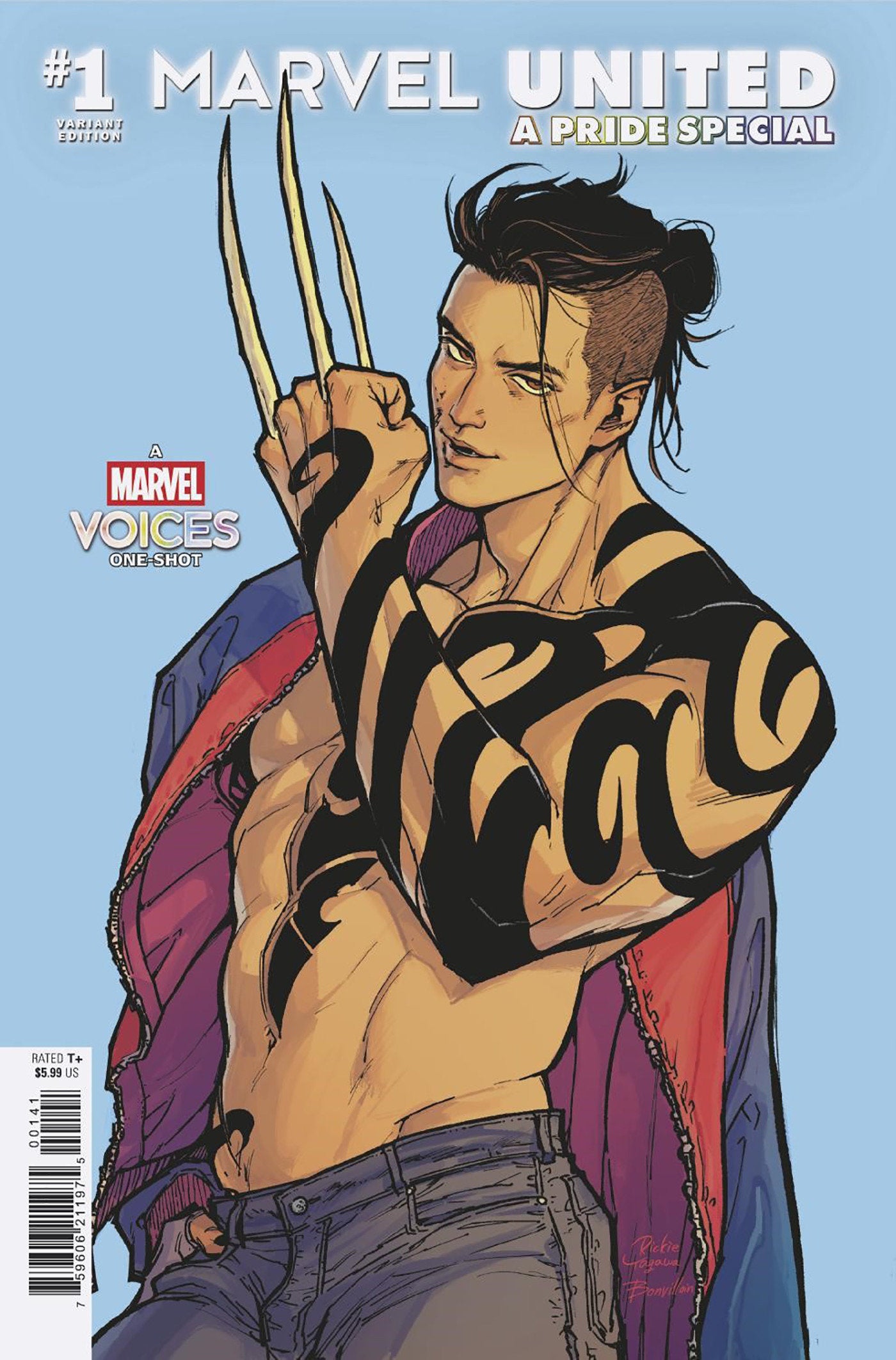 Marvel United: A Pride Special #1 Rickie Yagawa Variant | Dragon's Lair Comics and Fantasy Houston TX